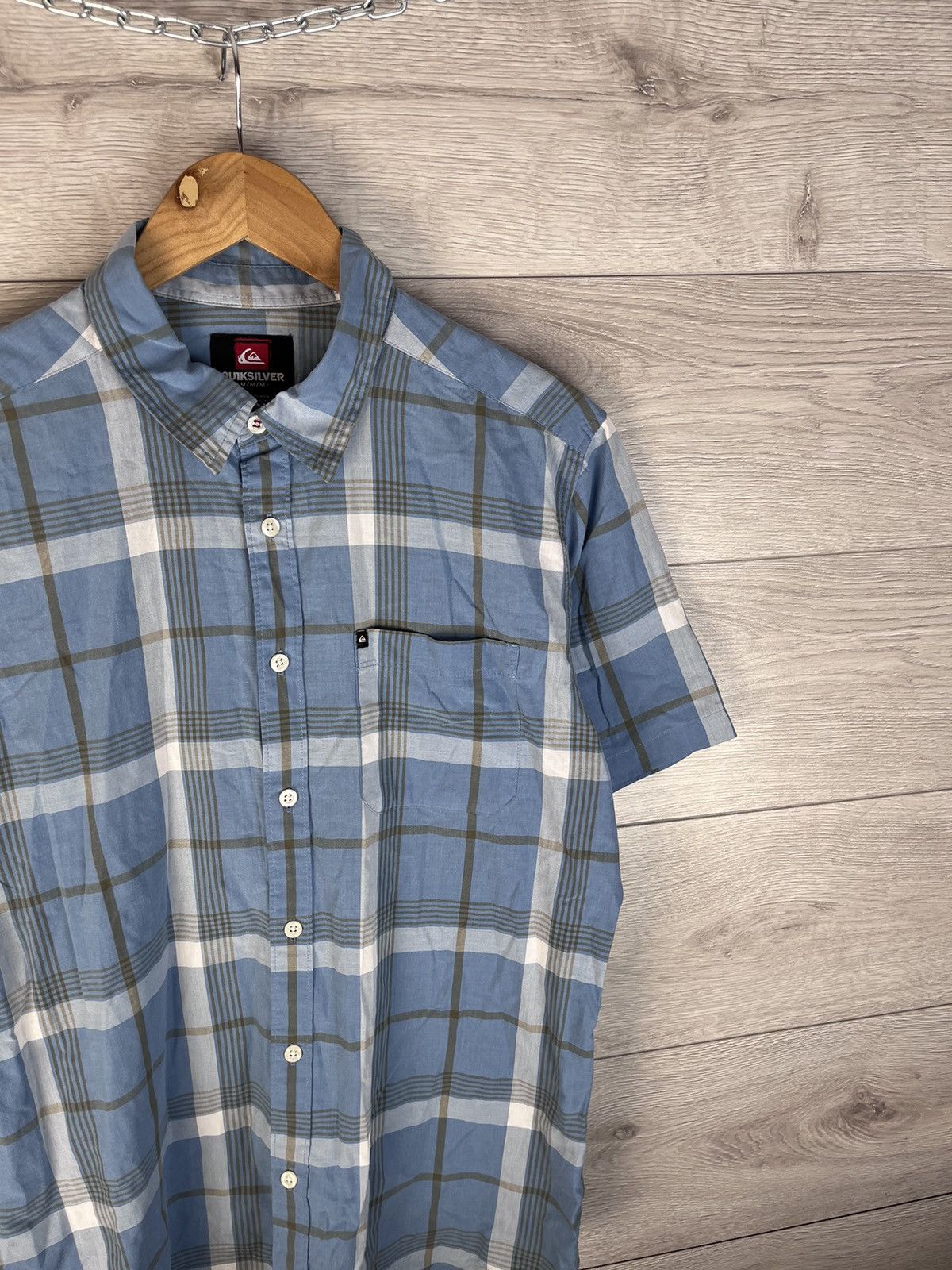 Quiksilver Vintage men’s shirt Quiksilver size M outdoor street Size US M / EU 48-50 / 2 - 3 Thumbnail