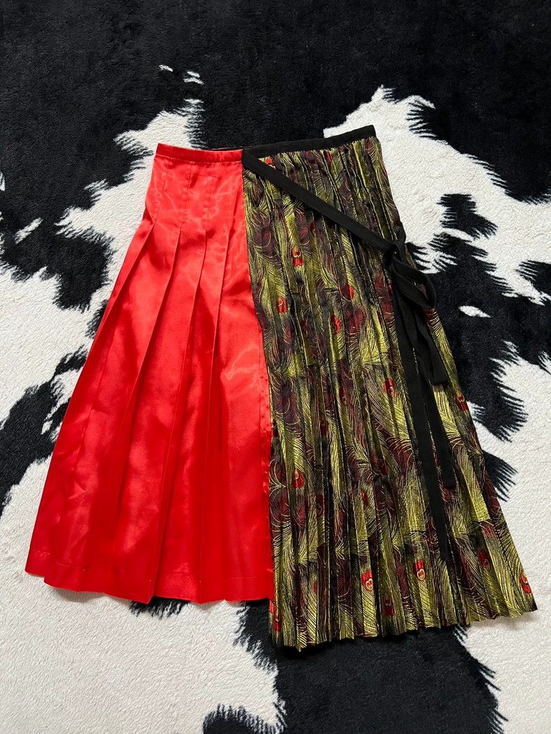 Comme des Garcons Comme Des Garcons size S Heteroplastic-patchwork peacock s Size 24" / US 00 / IT 34 - 2 Thumbnail