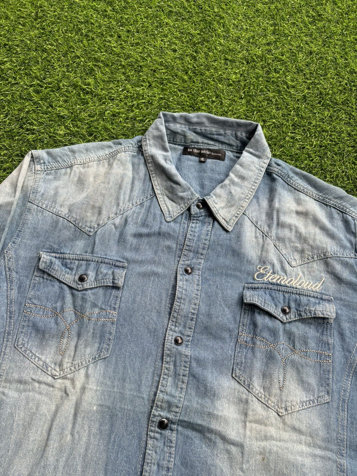 In The Attic Y2k In the Attic Homme Slumber Shirt Size US XL / EU 56 / 4 - 3 Thumbnail