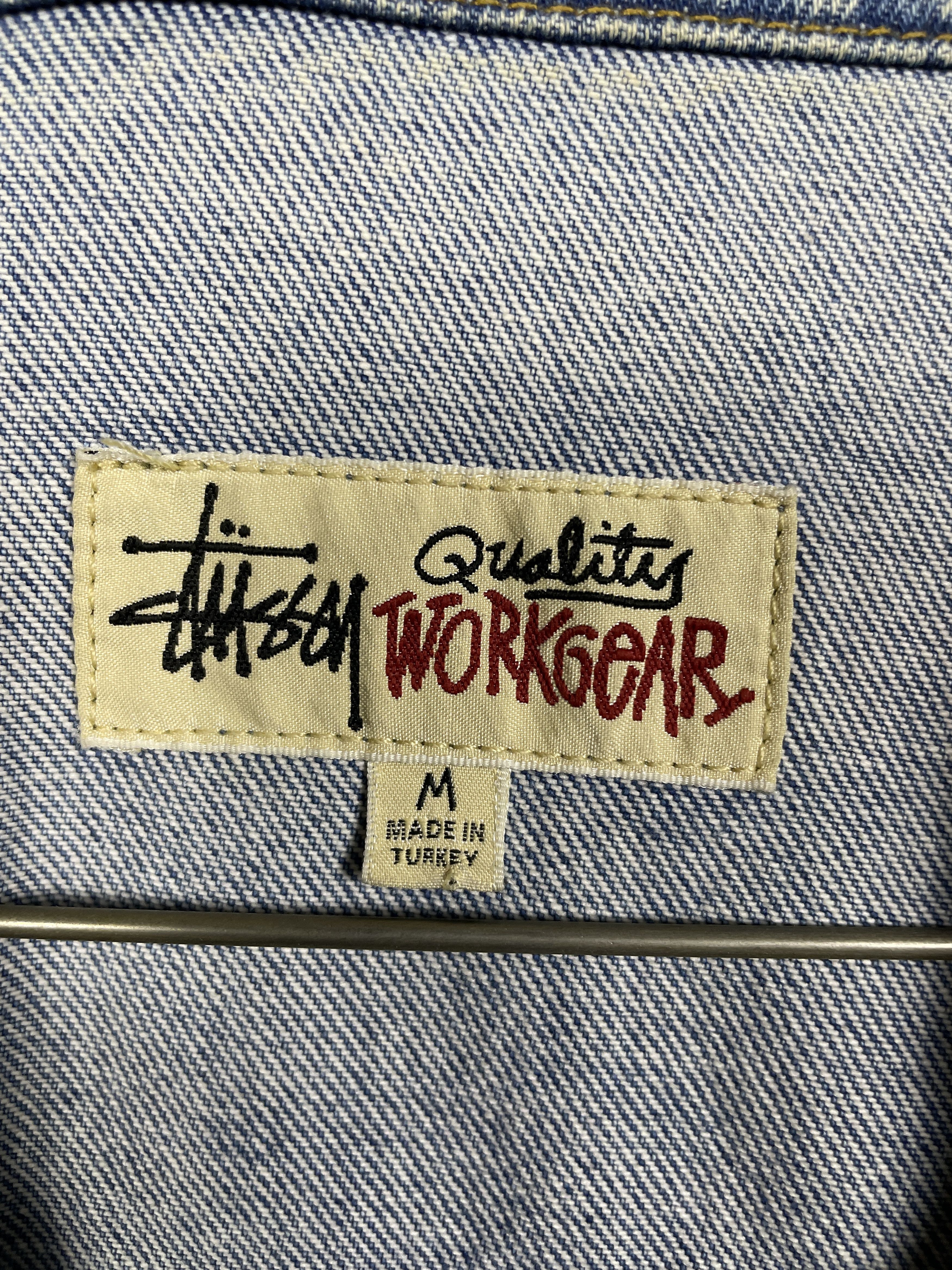 NOMA t.d × Stussy Stussy x NOMA t.d Denim Work Jacket Size US M / EU 48-50 / 2 - 3 Thumbnail