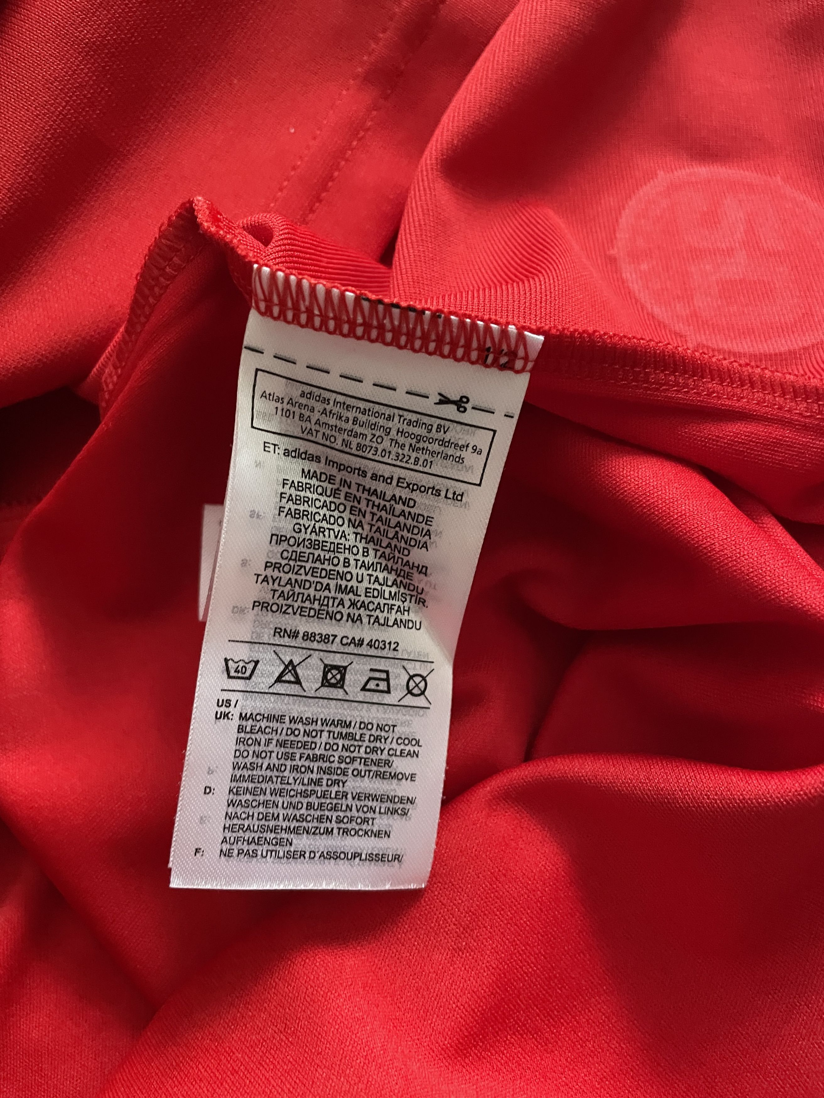 Adidas Chicago Fires Home Shirt 2018-2020 Soccer Jersey MLS Size US S / EU 44-46 / 1 - 7 Thumbnail