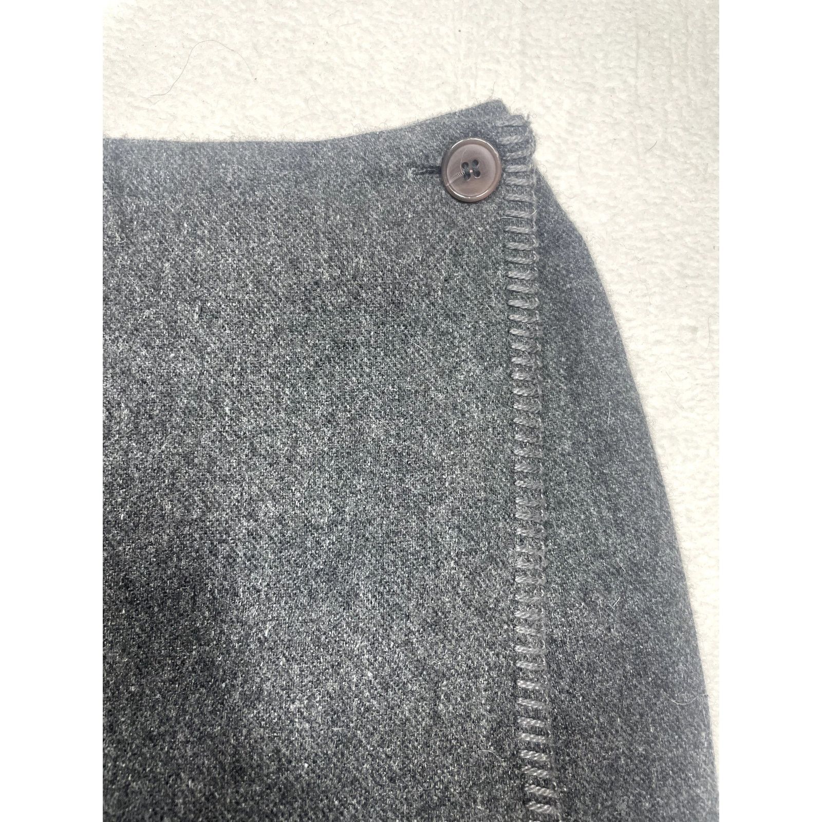Other Vintage Herman Geist Women’s Gray Wool Skirt – Size 8 Size 26" / US 2 / IT 38 - 2 Thumbnail