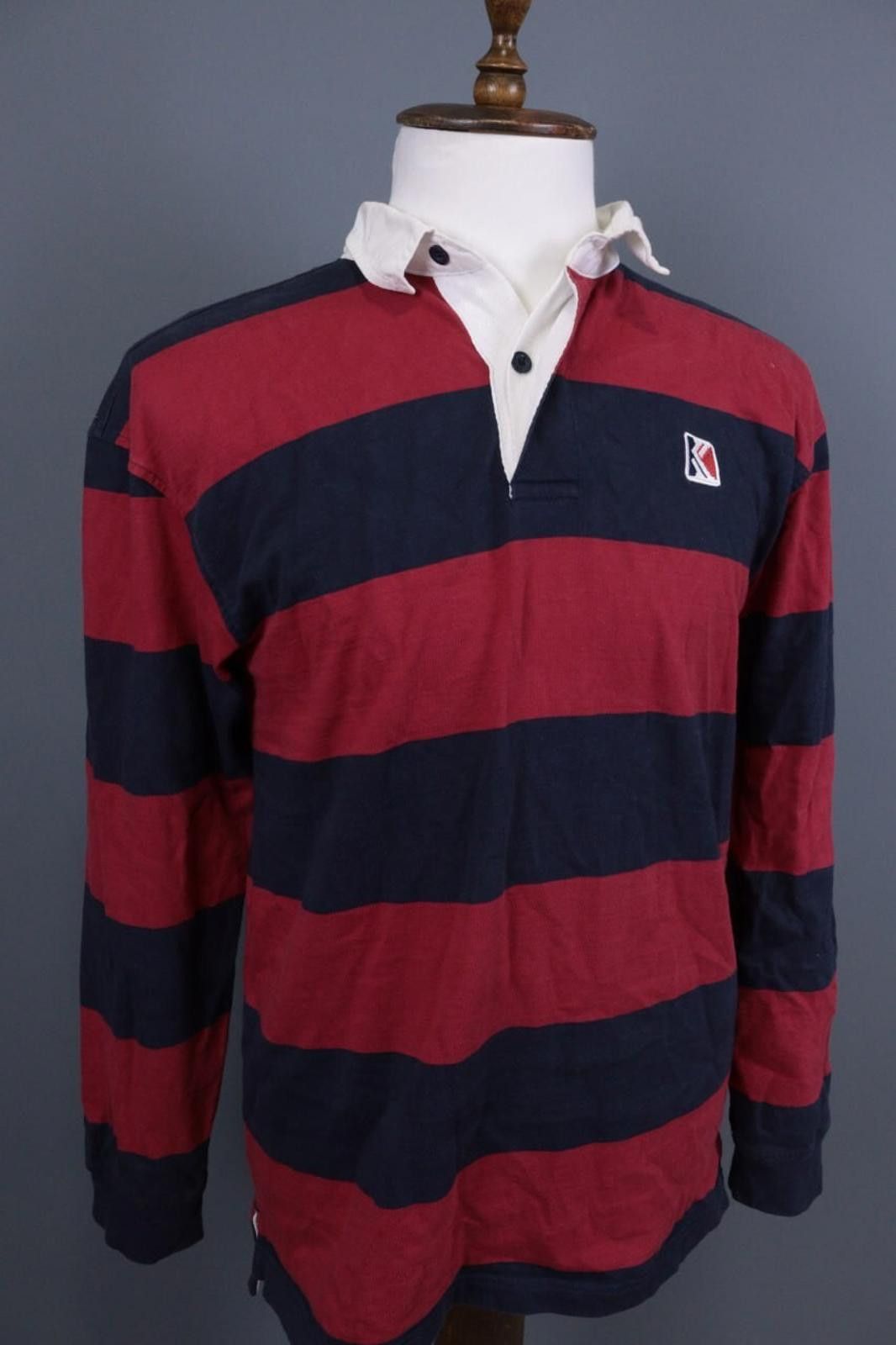 Karl Kani Karl Kani Sport Multicolor Striped Logo Polo Shirt Size S Size US S / EU 44-46 / 1 - 8 Thumbnail
