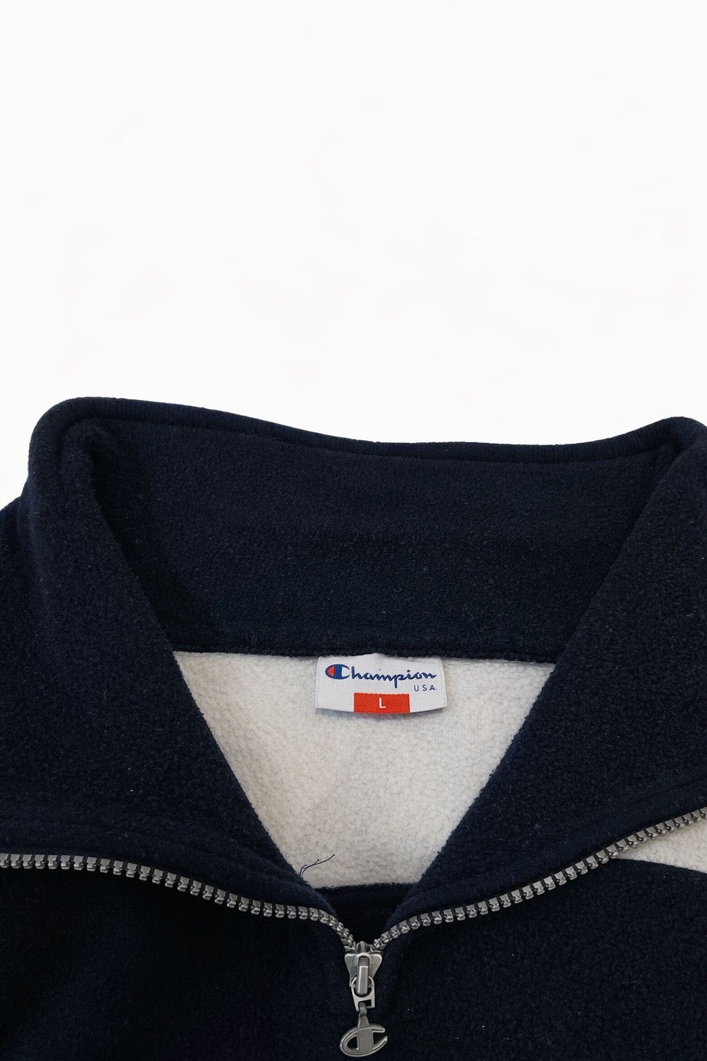 Champion Champion vintage half-zip fleece 1990s Size US L / EU 52-54 / 3 - 3 Thumbnail
