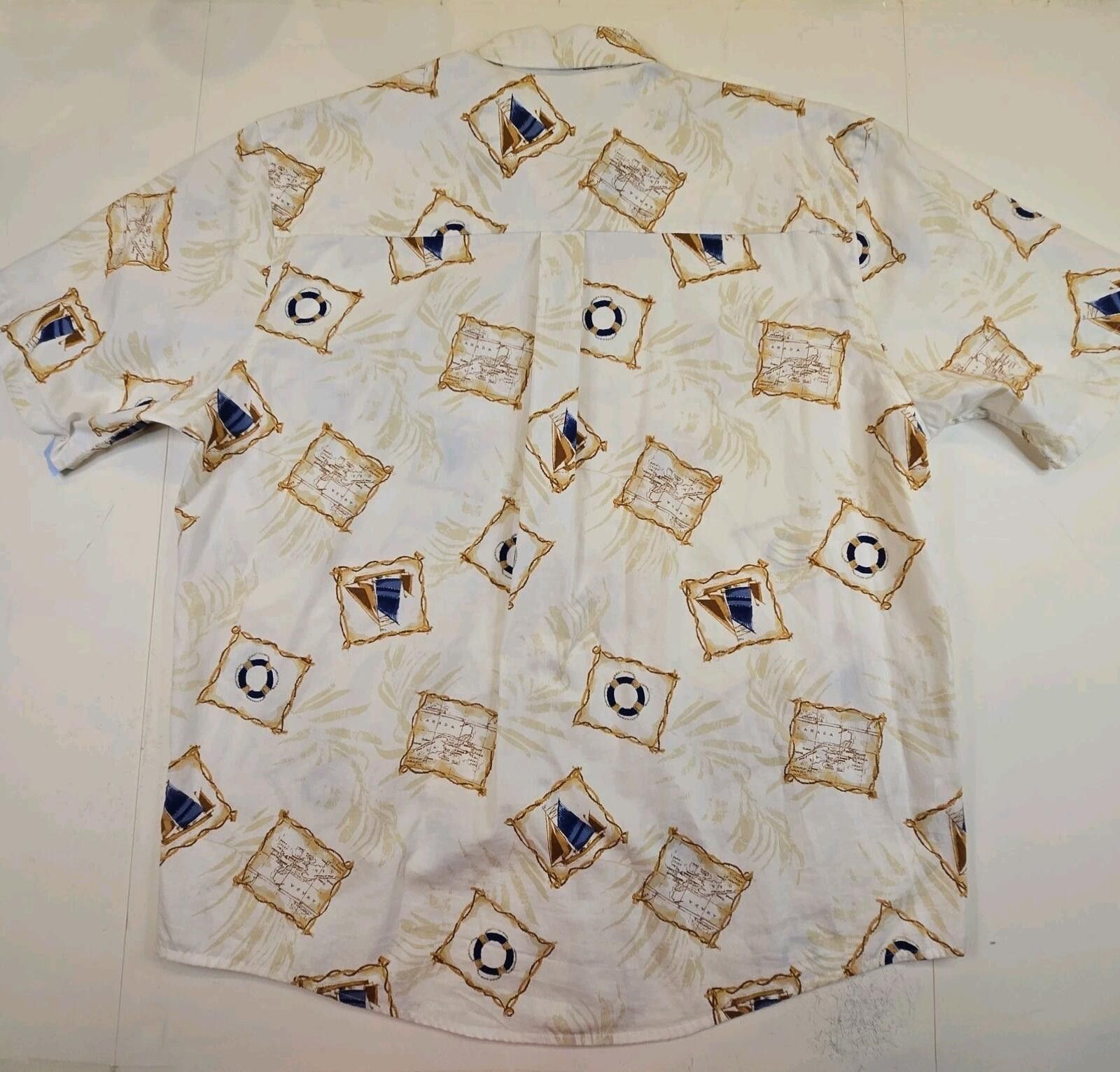 Natural Issue Natural Issue Button Front Short Sleeved Shirt Mens Size Lg Size US L / EU 52-54 / 3 - 9 Thumbnail
