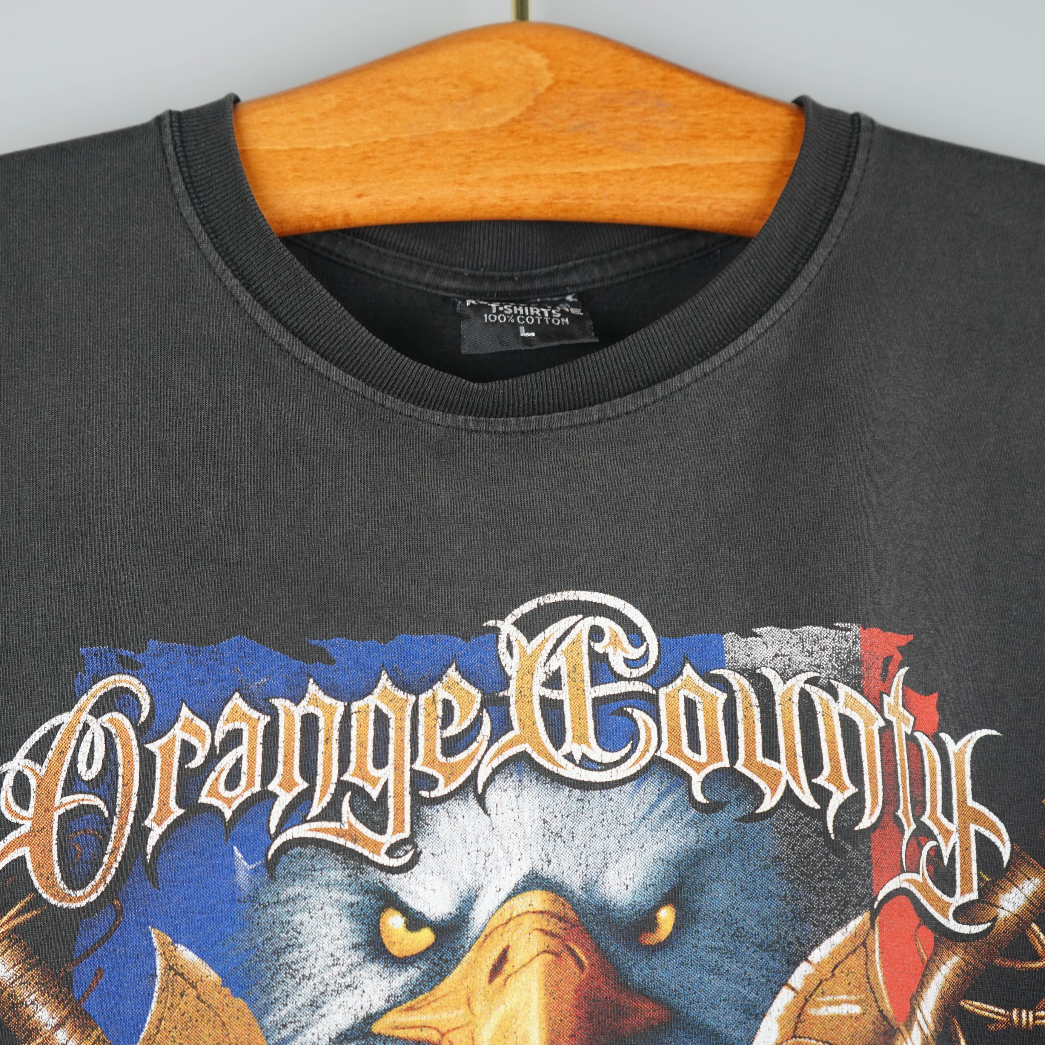 Harley Davidson × Vintage × West Coast Choppers Vintage 1990s Orange County Choppers T-Shirt Size US XL / EU 56 / 4 - 5 Thumbnail