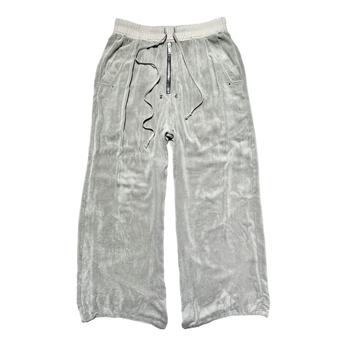 Rick Owens × Rick Owens Drkshdw $1,690 FW22 Strobe Geth Bela sueded trouser Size US 32 / EU 48 - 1 Thumbnail
