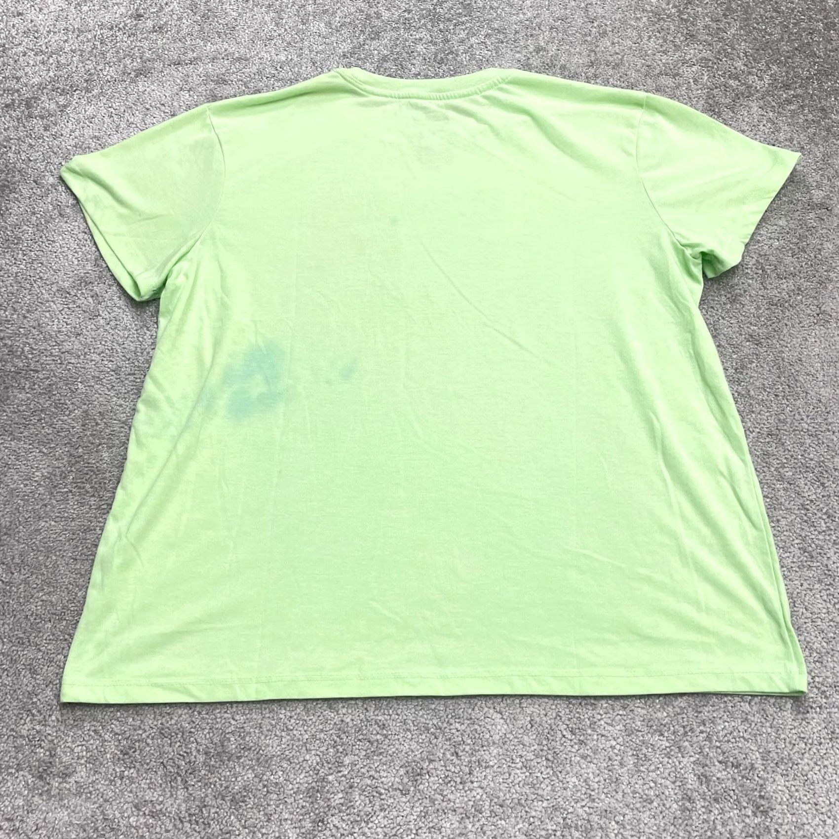 Disney Disney Mickey And Friends Graphic Shirt Womens 2XL Green Crew Neck Casual Tee Size XXL / US 16-18 / IT 52-54 - 2 Thumbnail