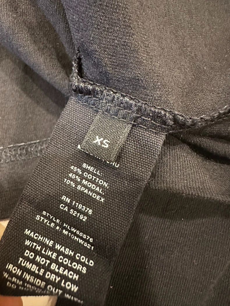 Helmut Lang HELMUT LANG Destroy the long-sleeved t-shirt with a bare s Size XS / US 0-2 / IT 36-38 - 5 Thumbnail