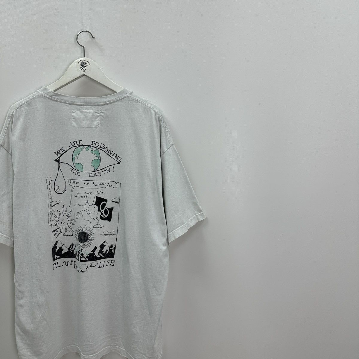 Designer Story MFG We are poisoning the earth Plant Life tee 2019 Size US XL / EU 56 / 4 - 3 Thumbnail