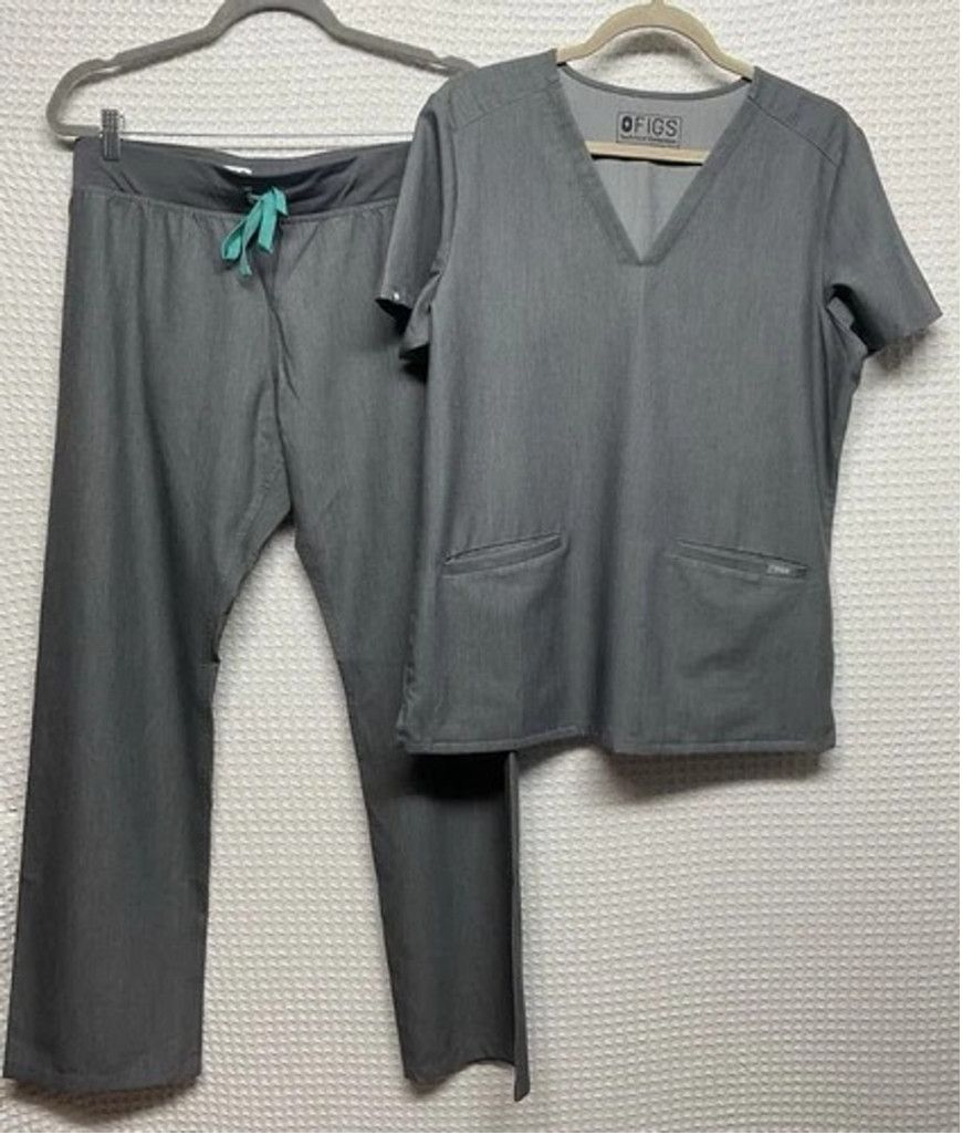 Other Figs Technical Collection Scrub Set Top Jogger Pants Women M Size 27" / US 4 / IT 40 - 1 Thumbnail
