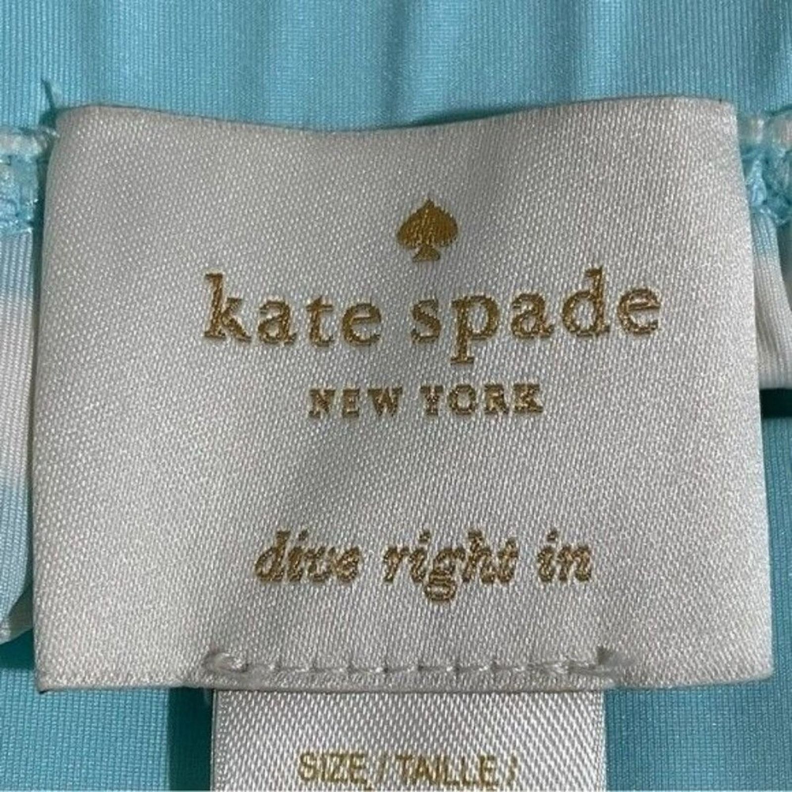 Kate Spade Kate Spade Coverup Skirt XS NWT Nahant Shore Blue White Size ONE SIZE - 11 Thumbnail
