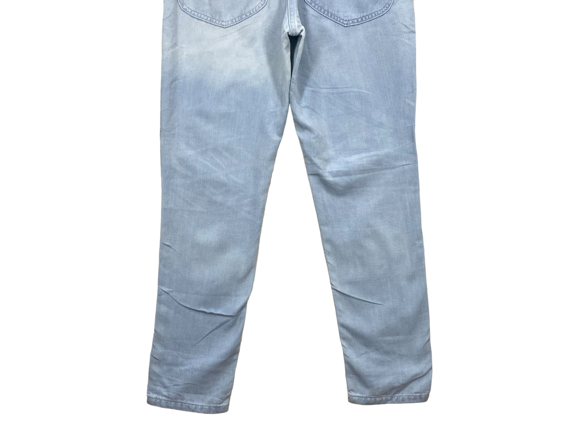 Lee × Vintage Lee Carpenter Bib Overalls Light Wash Jeans Size US 32 / EU 48 - 8 Thumbnail