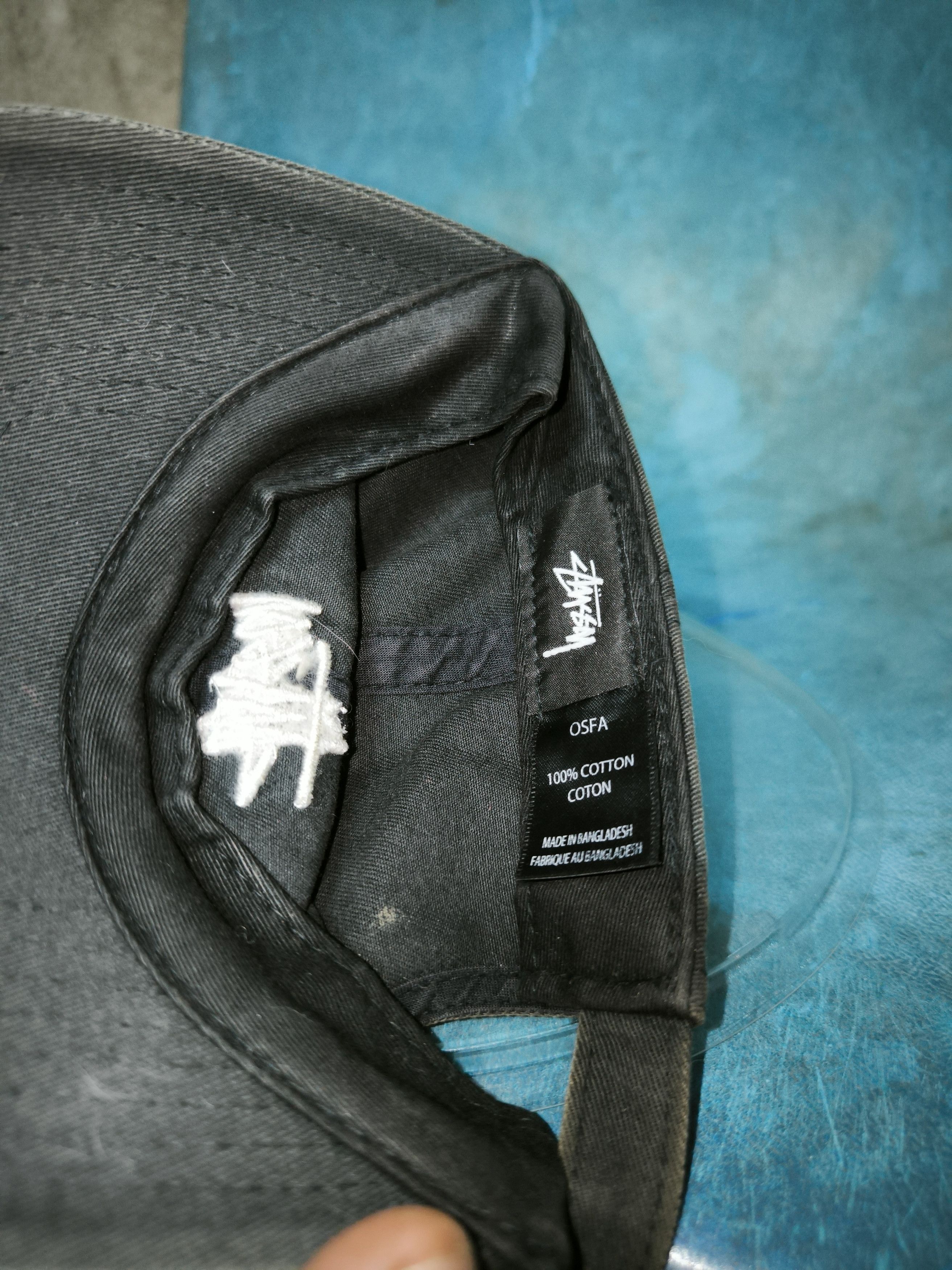 Stussy Black Dad Cap Size ONE SIZE - 11 Thumbnail