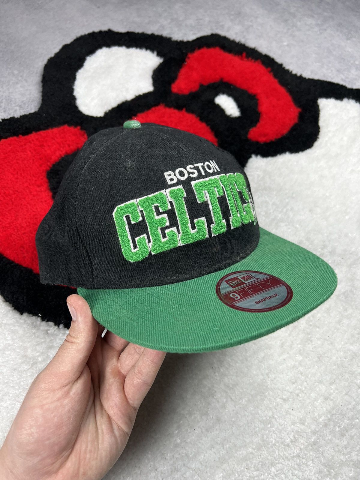 New Era Boston Celtic NBA Basketball Y2K Cap Hat Size ONE SIZE - 1 Thumbnail