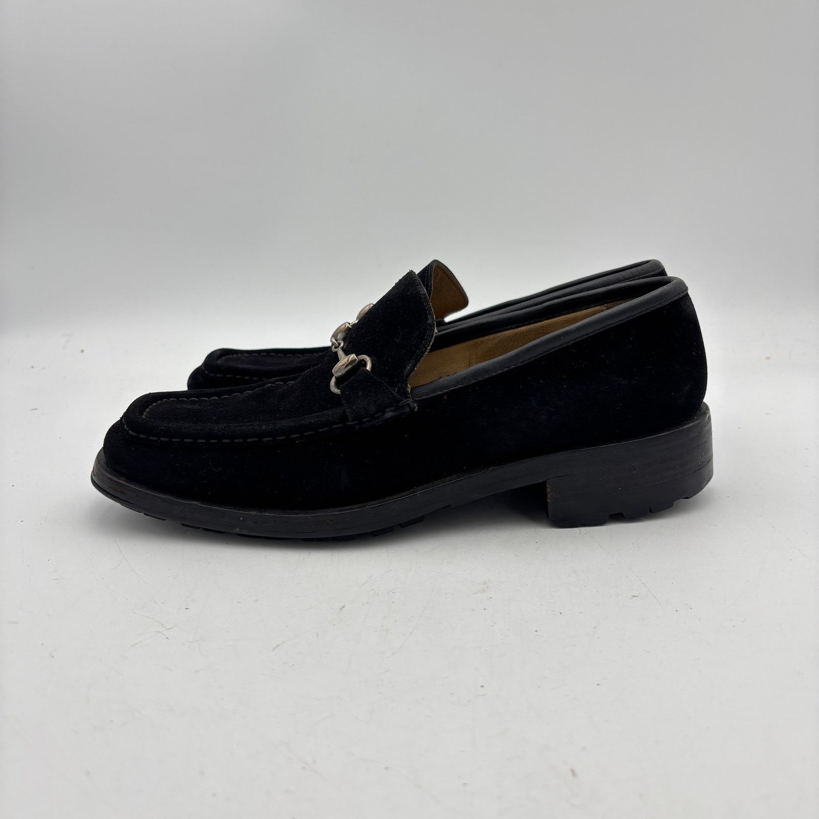Gucci Vintage Gucci Tom Ford Era Suede Horsebit Loafers Men's 8 D Size US 8 / EU 41 - 5 Thumbnail