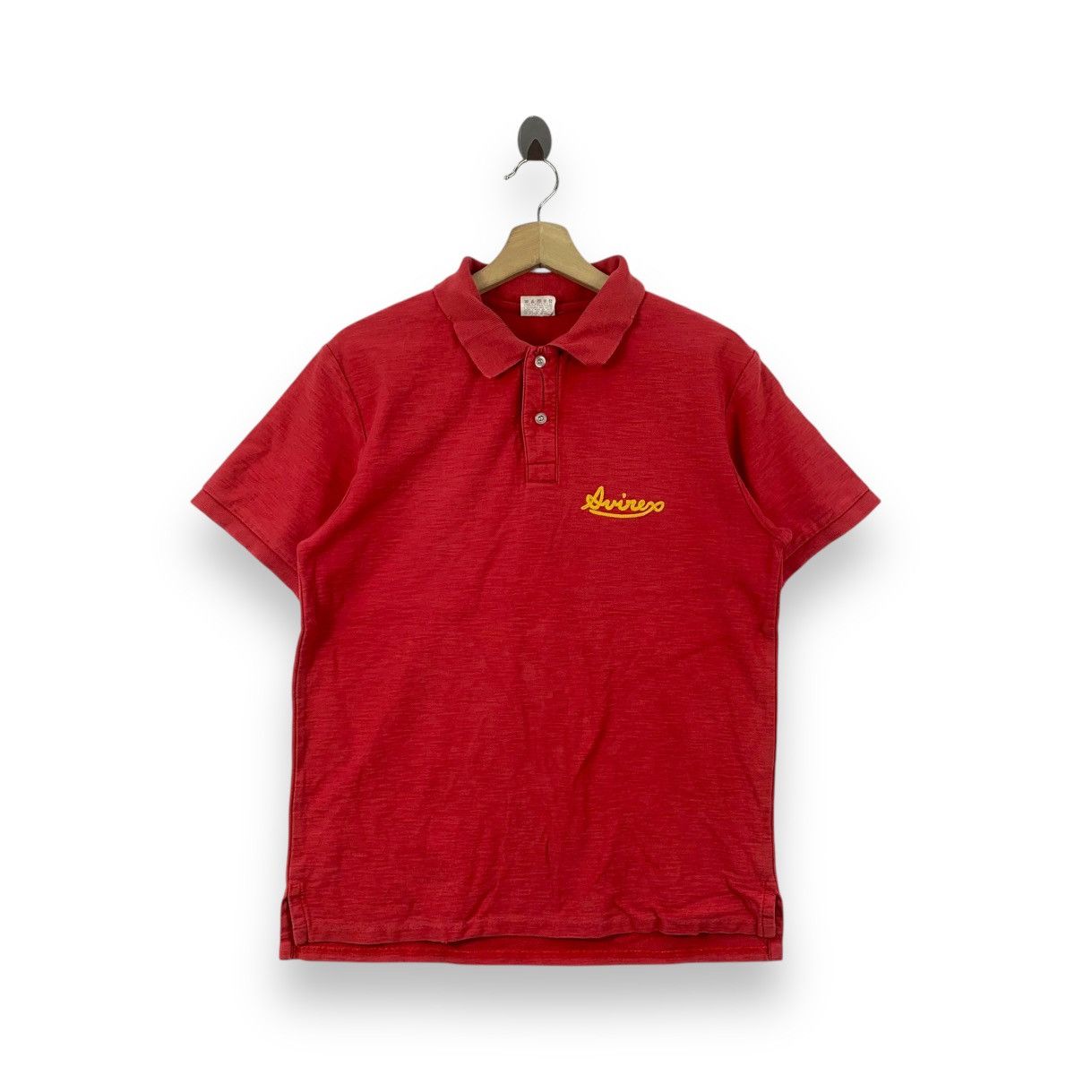 Avirex AVIREX AVIATOR SUPPLY Aero Rodeo Club Polo Tee Shirt Size L / US 10 / IT 46 - 3 Thumbnail