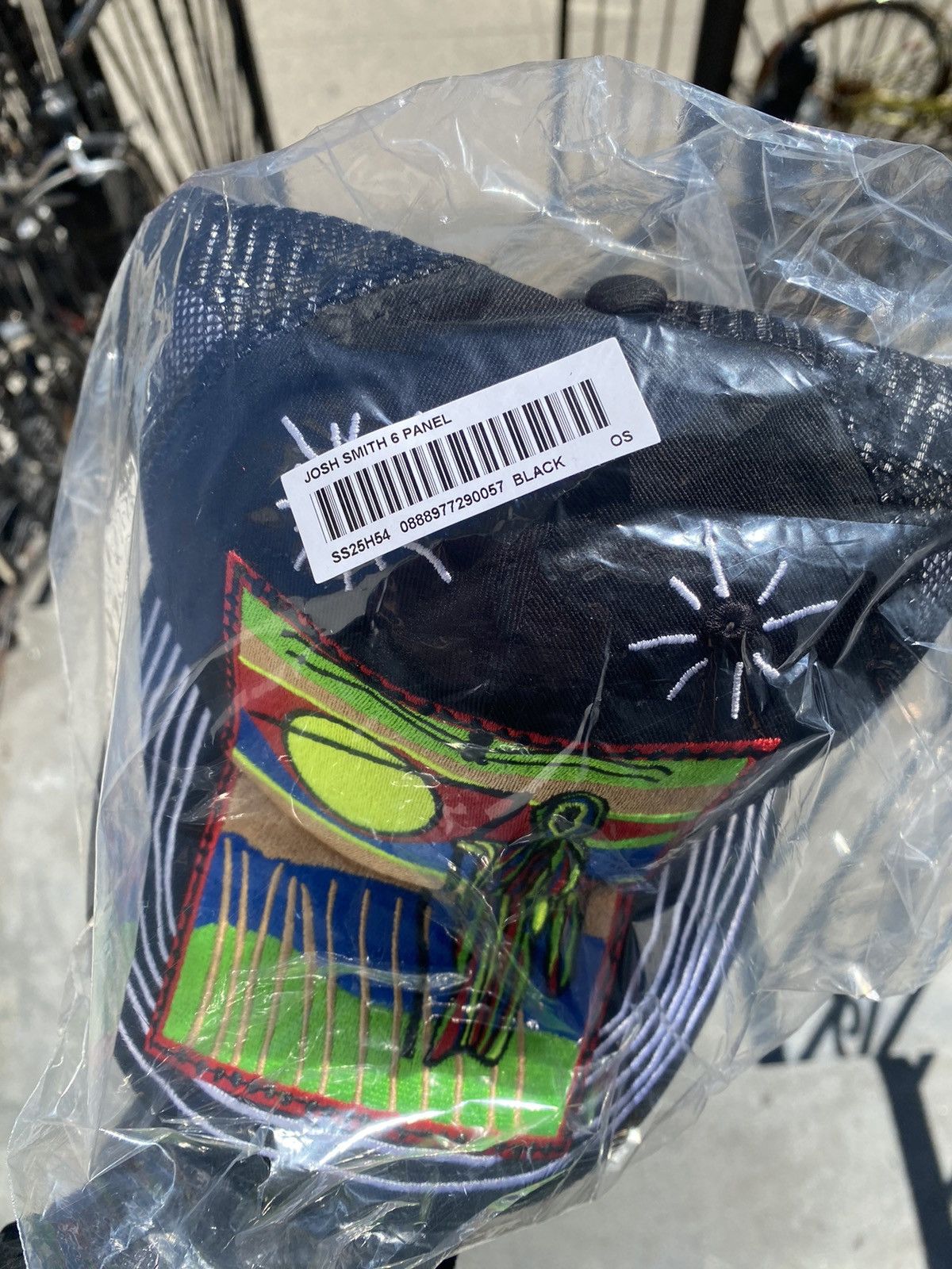 Supreme Reaper Mesh Back 6 panel Black