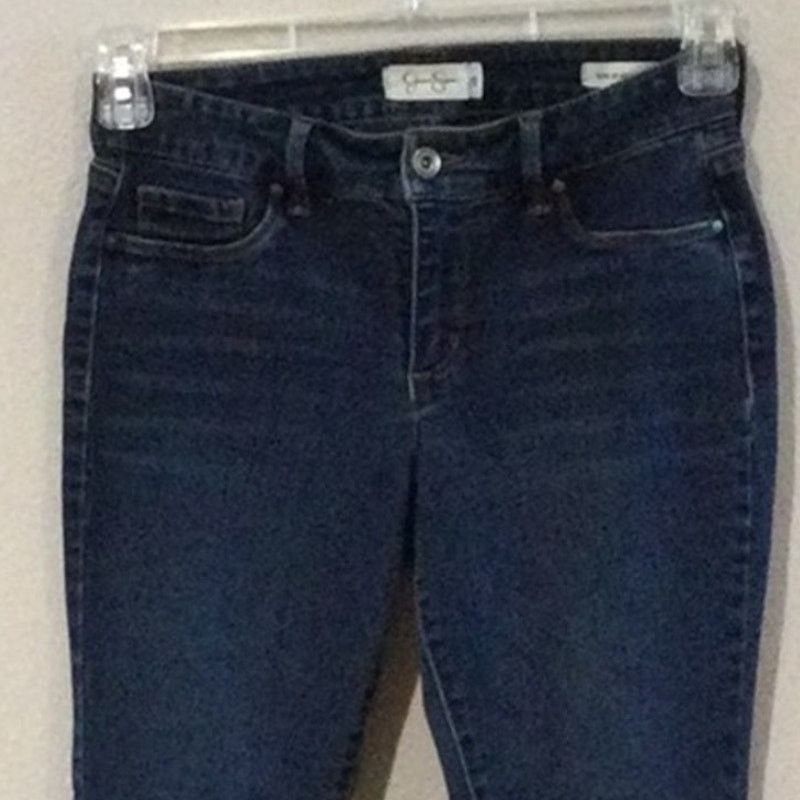 Other Jessica Simpson 'Kiss Me Super Skinny' Dark Denim Jeans 28 Size 28" / US 6 / IT 42 - 1 Thumbnail