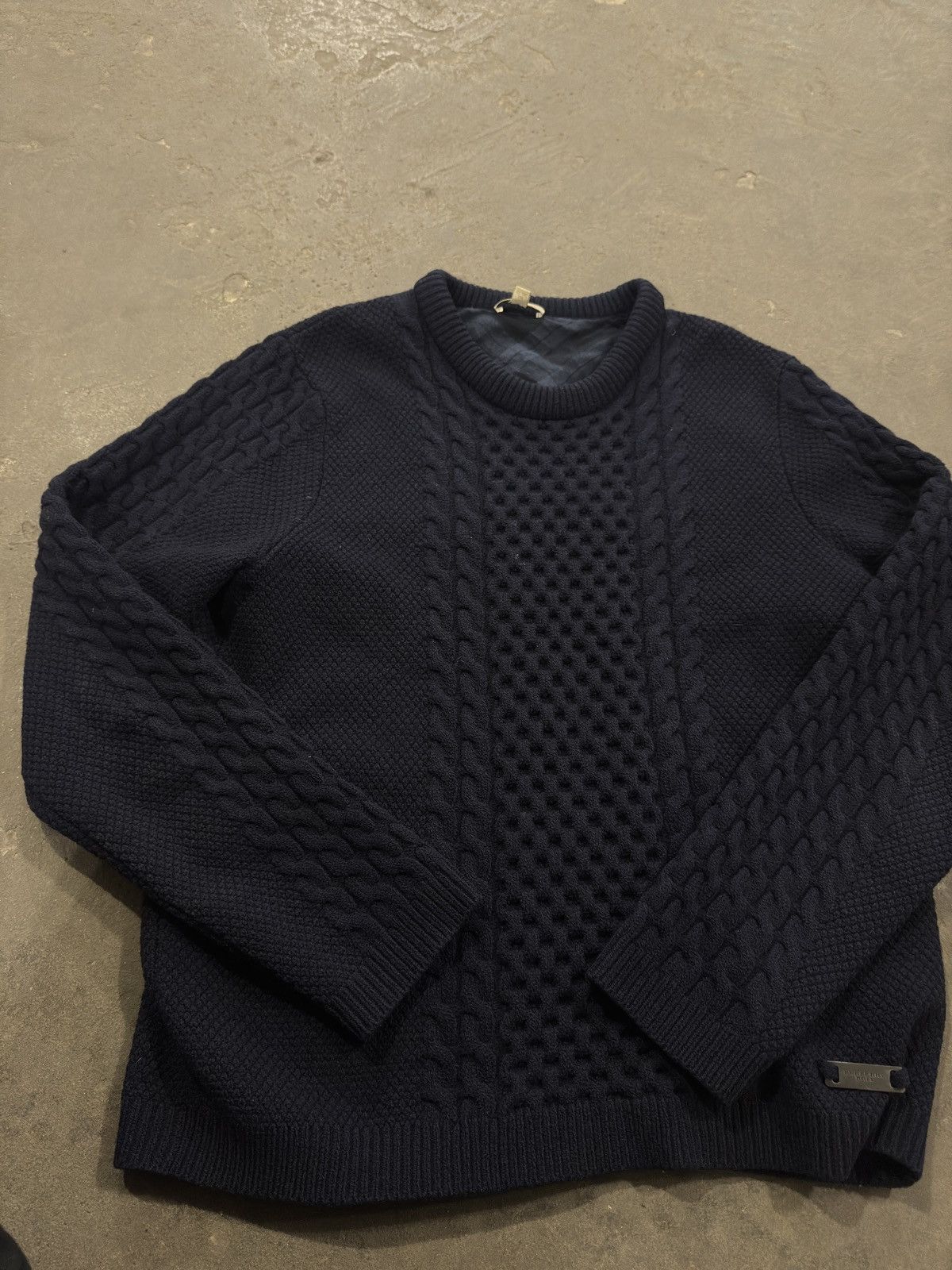 Burberry Burberry Brit big chunky knit sweater Size US XXL / EU 58 / 5 - 6 Thumbnail