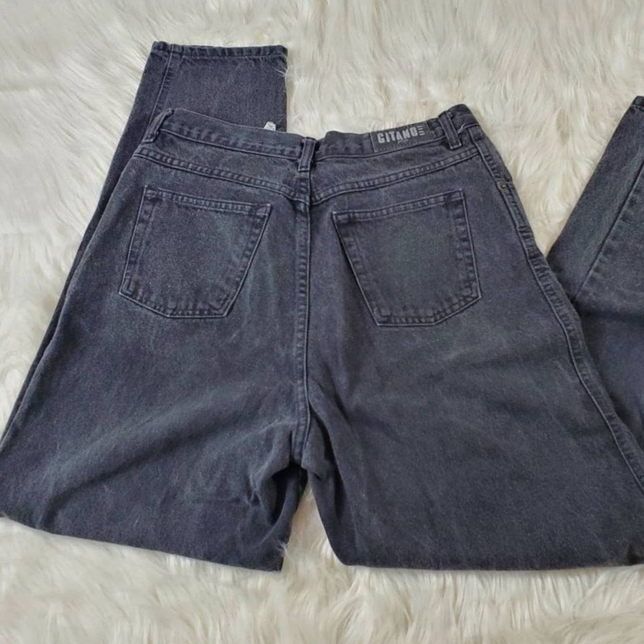 Vintage 90s Vintage Gitano Super High Waist Mom Jeans Size 33" - 3 Thumbnail