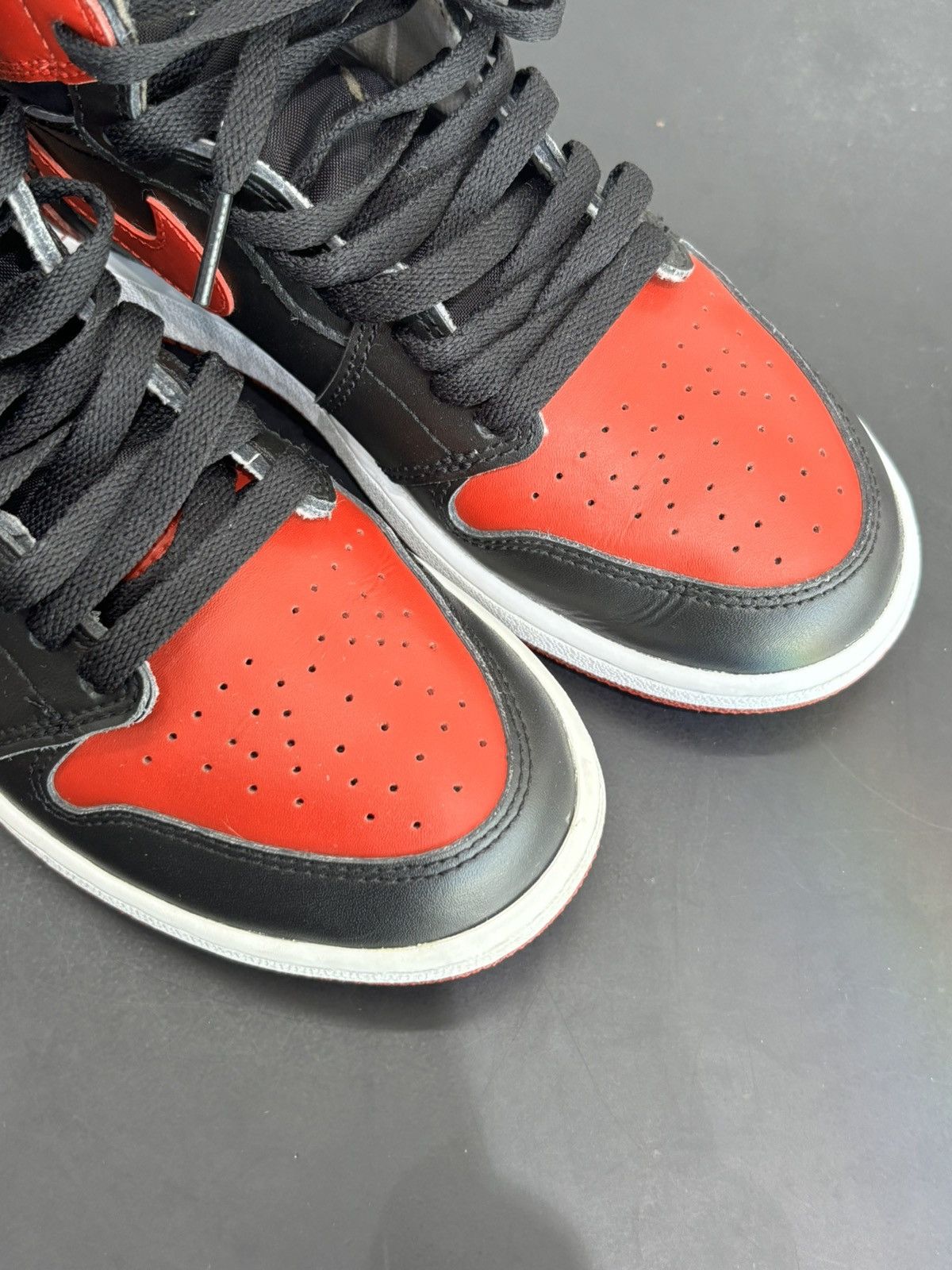 Jordan Brand × Nike Air Jordan 1 Banned Bred Sz. 6Y (2016) Size US 6 / EU 39 - 6 Thumbnail
