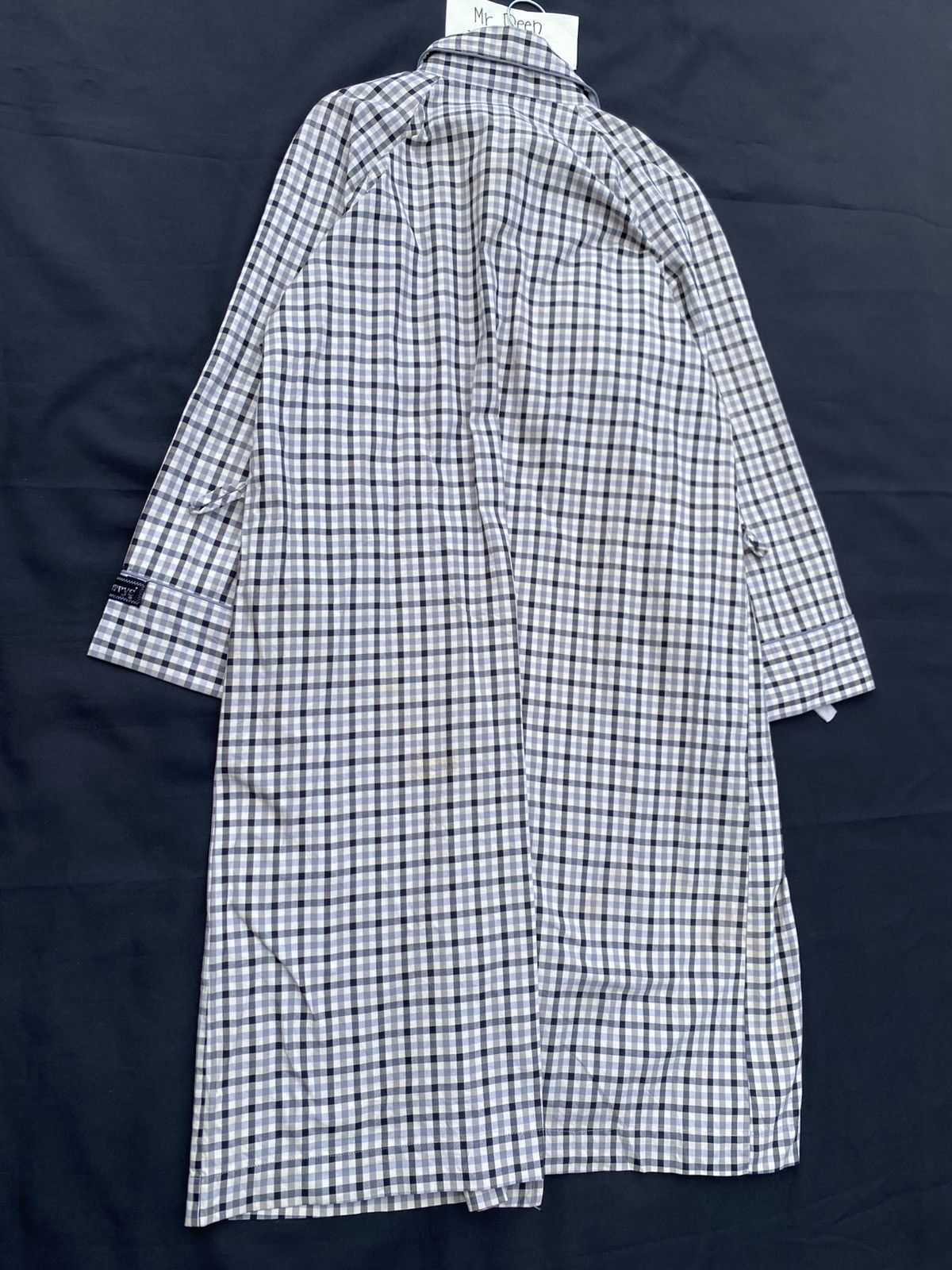 Burberry Vintage Burberry Checkered Long Coat Size US L / EU 52-54 / 3 - 18 Thumbnail
