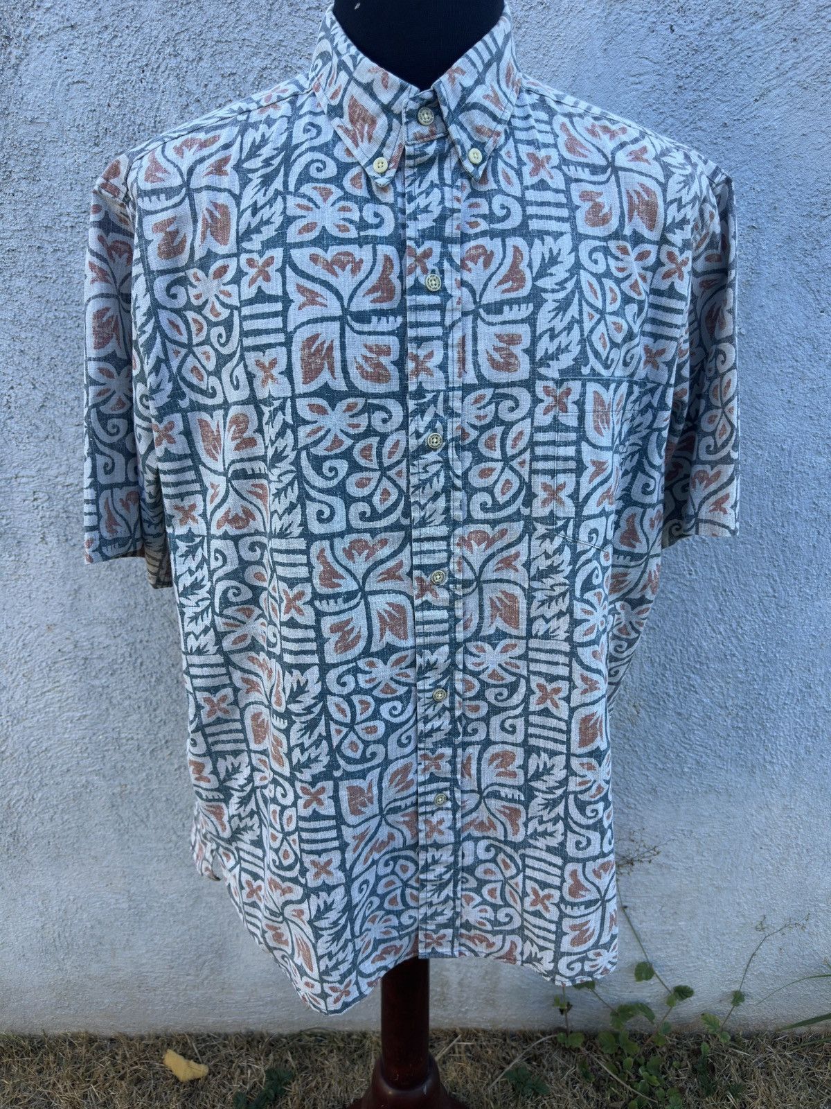 Reyn Spooner PreOwned Reyn Spooner Hawaiian Print Multicolored Men's XL Size US XL / EU 56 / 4 - 1 Thumbnail