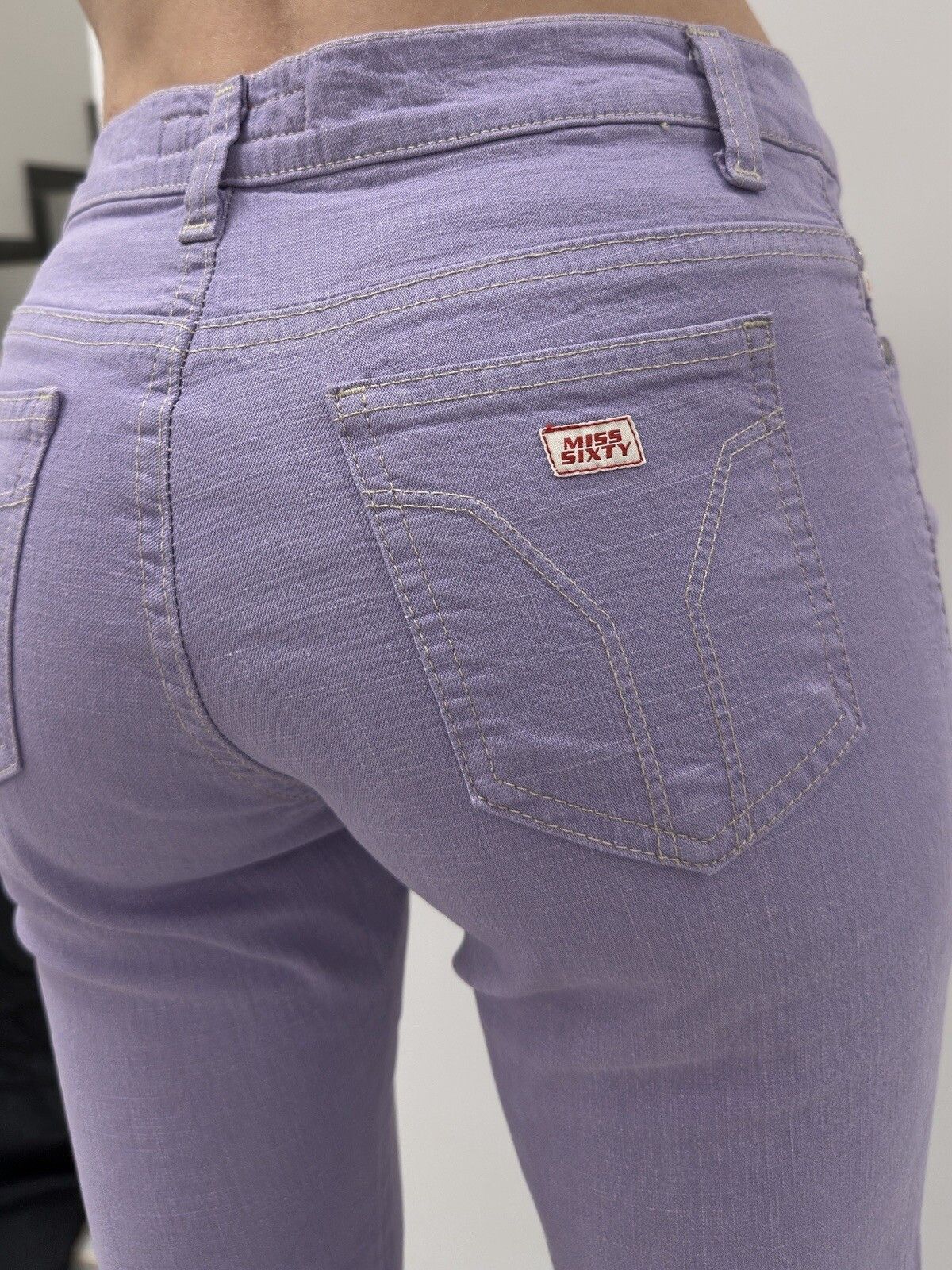 Miss Sixty Miss Sixty Shola Jeans Butterfly Y2K 2000's Cropped Capri Size 27" / US 4 / IT 40 - 10 Thumbnail