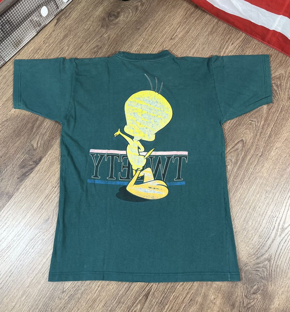 Cartoon Network Vintage Tweety T Shirt 1996s Size US M / EU 48-50 / 2 - 7 Thumbnail