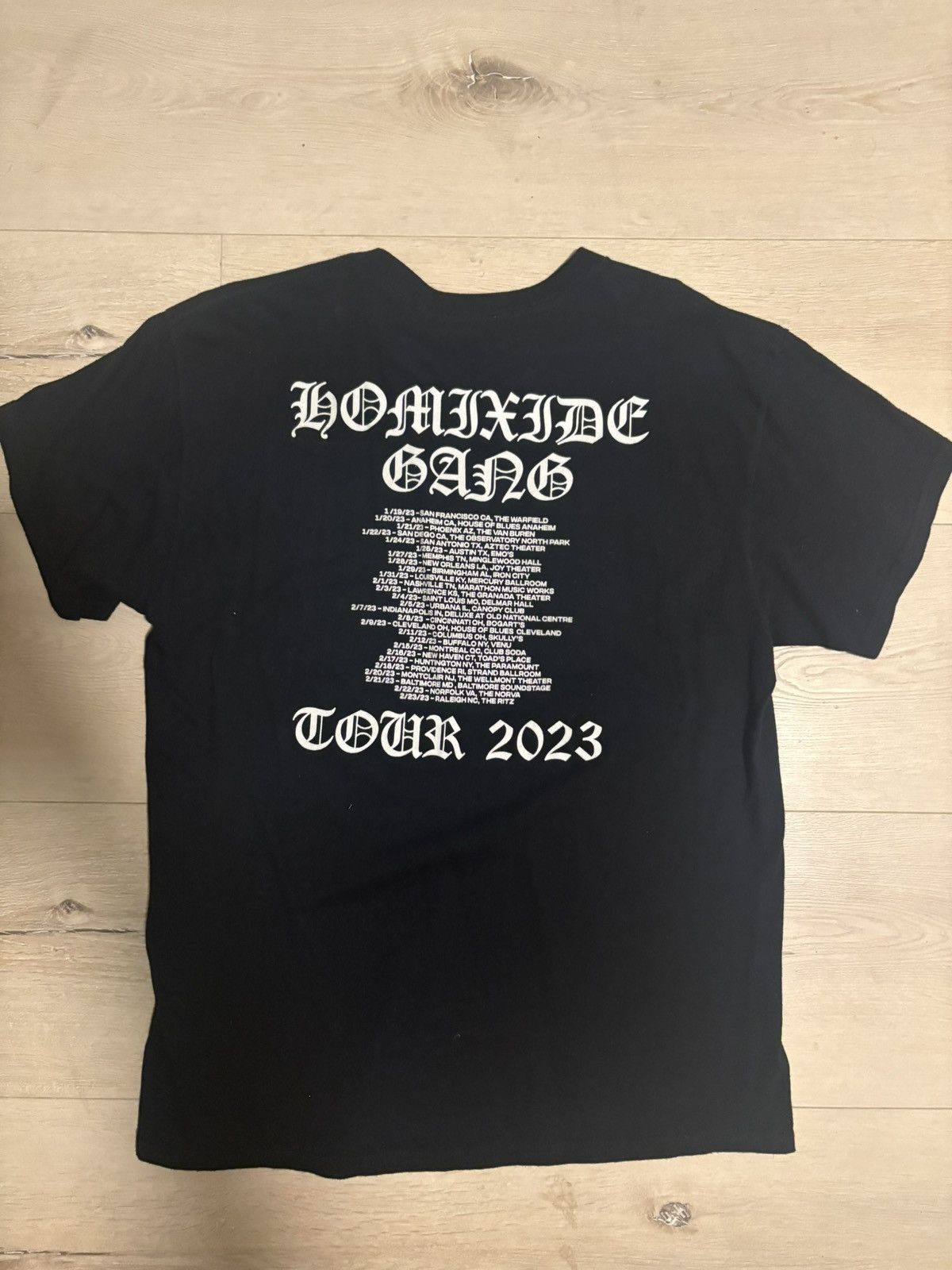 HXG Homixide Gang Tour shirt Size US L / EU 52-54 / 3 - 2 Thumbnail