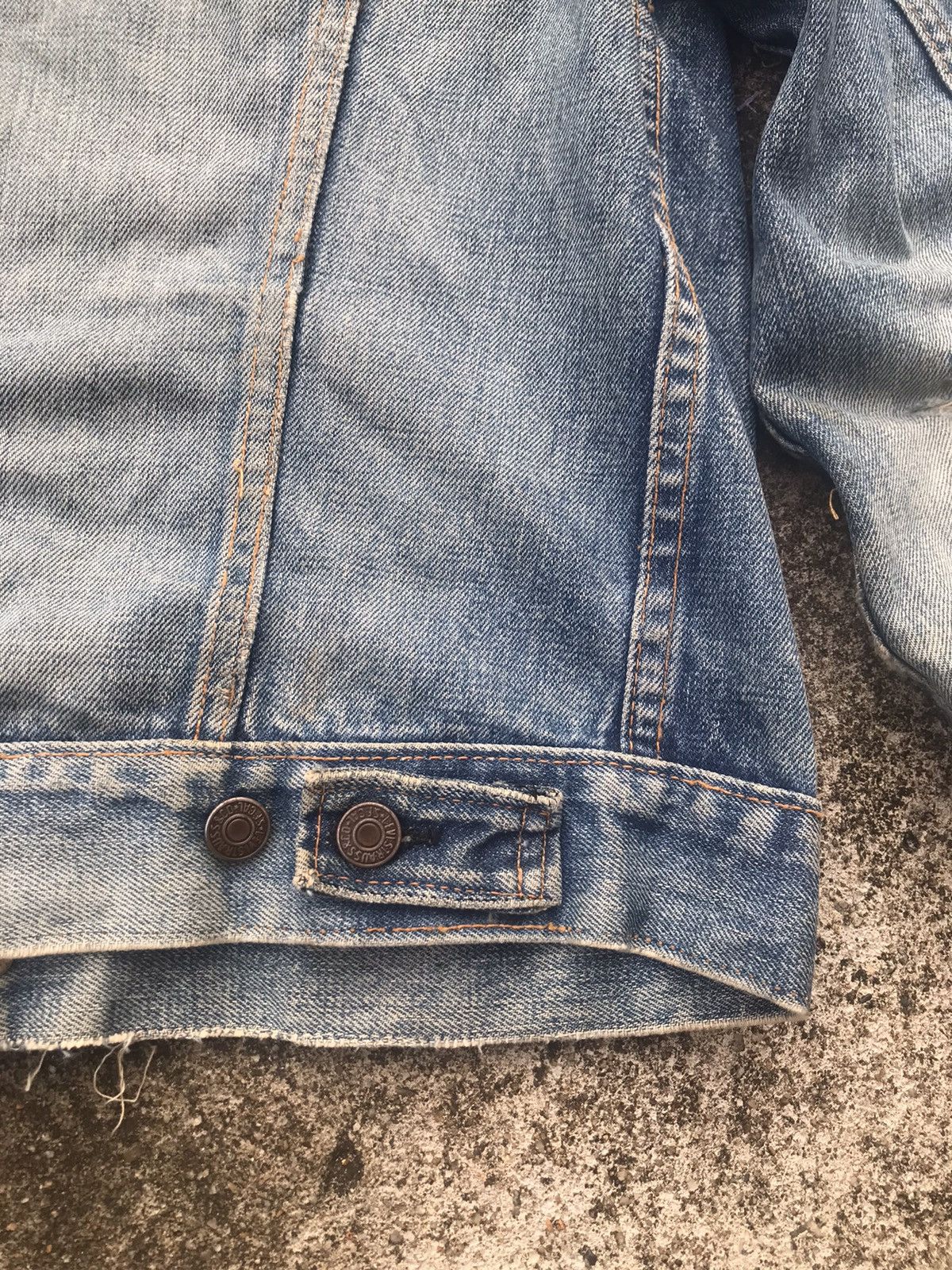 Levi's True Vintage Distressed Levis Trucker Jacket Big E Size US S / EU 44-46 / 1 - 16 Thumbnail