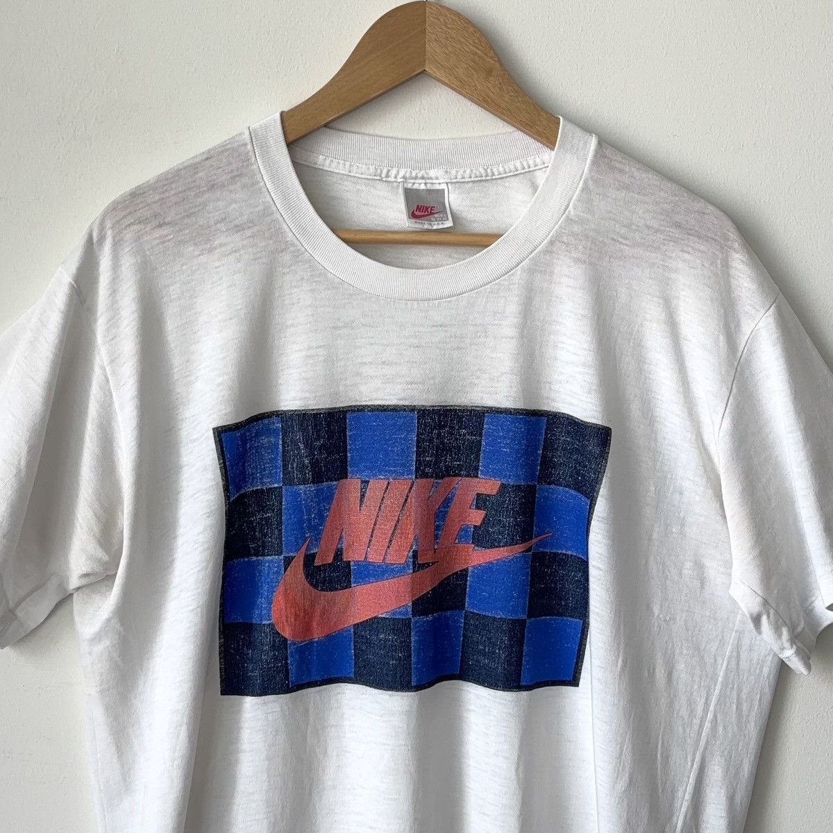 Nike Vintage Challenge Court T-Shirt John McEnroe 80s Tennis Size US XL / EU 56 / 4 - 2 Thumbnail
