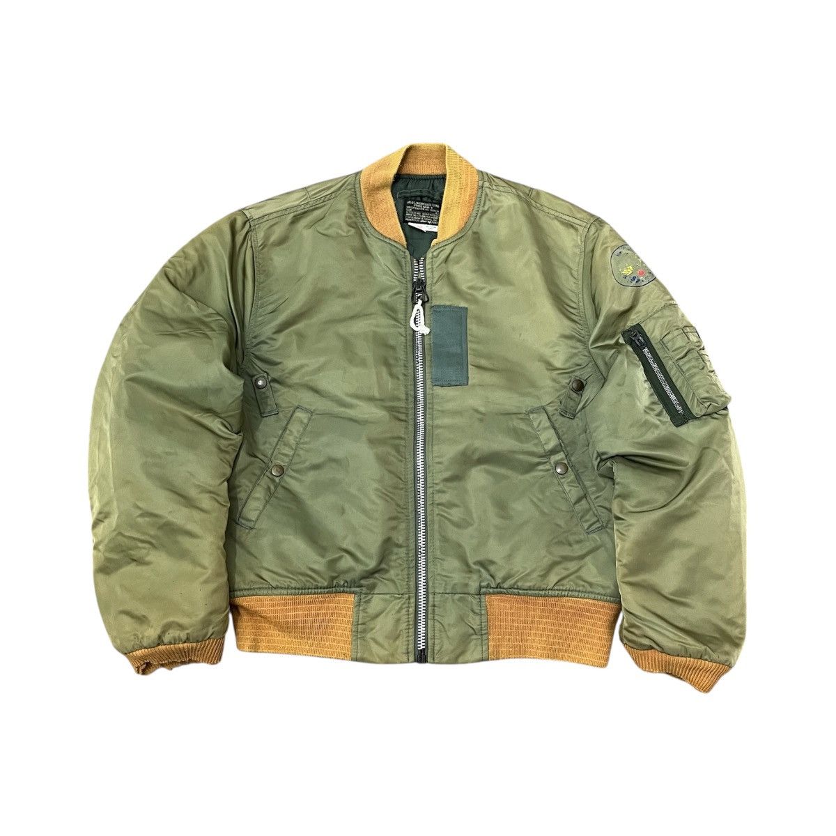 I. Spiewak And Sons Sunfaded Ma-1 Fly Jacket Reversible ifsixwasnine Lgb Size US M / EU 48-50 / 2 - 1 Thumbnail