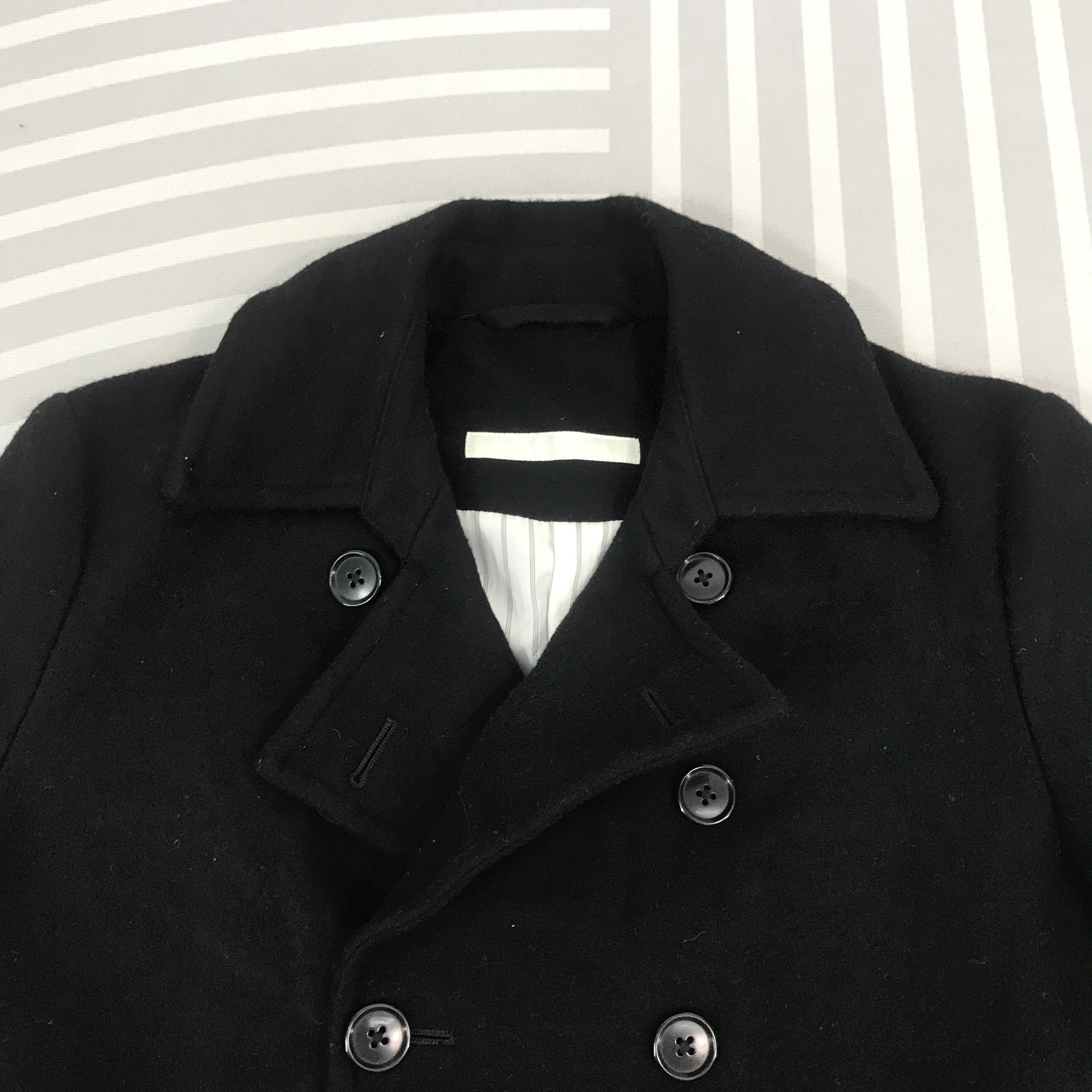 Japanese Brand Double breasted Male & Co Japan wool Coat button Jacket Size US M / EU 48-50 / 2 - 8 Thumbnail
