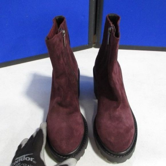 Aquatalia NEW Aquatalia Suede Chelsea Boot in Oxblood 8.5 Size US 8.5 / IT 38.5 - 3 Thumbnail