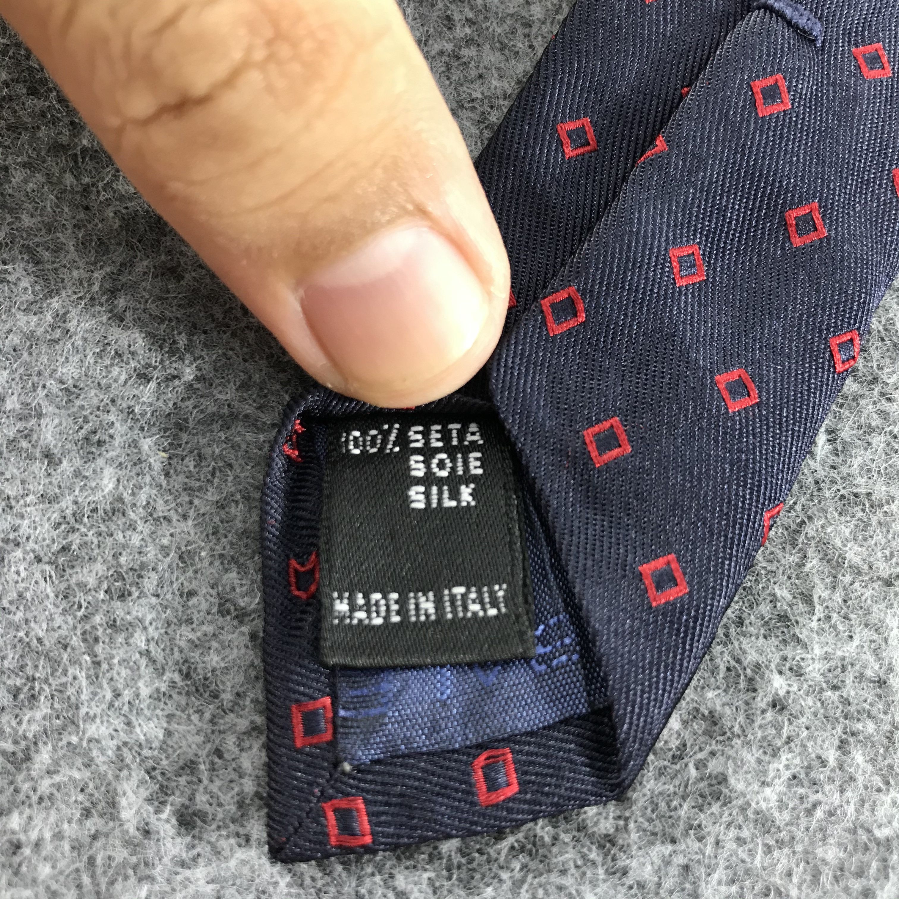 Balenciaga × Vintage Vintage Balenciaga Silk Neck Ties T12 Size ONE SIZE - 3 Thumbnail