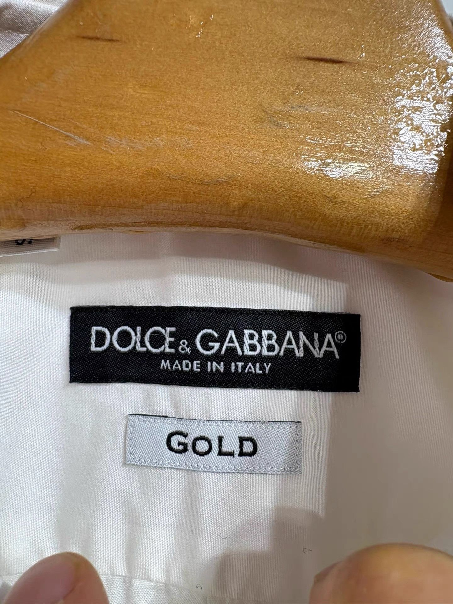 Dolce & Gabbana DG Men's Runway White Shirt K29 Size US S / EU 44-46 / 1 - 4 Thumbnail
