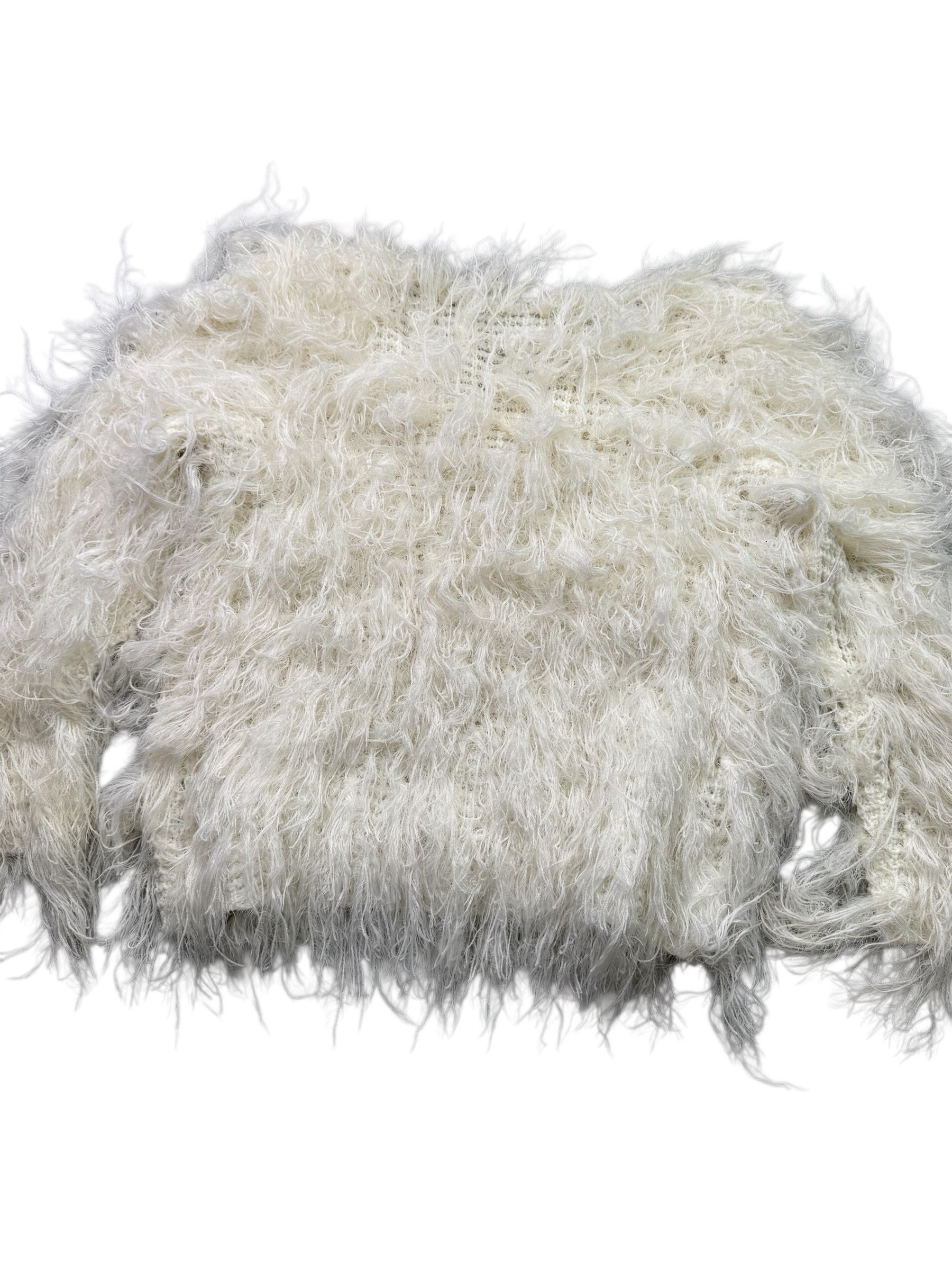 Japanese Brand Vintage Fluffy Sweater W281(V9) Size M / US 6-8 / IT 42-44 - 5 Thumbnail