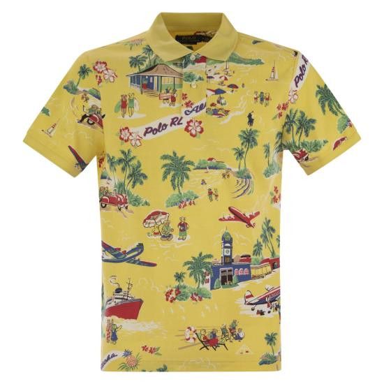 Polo Ralph Lauren POLO RALPH LAUREN Men Polo Shirts 710963485 YELLOW Size US S / EU 44-46 / 1 - 1 Thumbnail