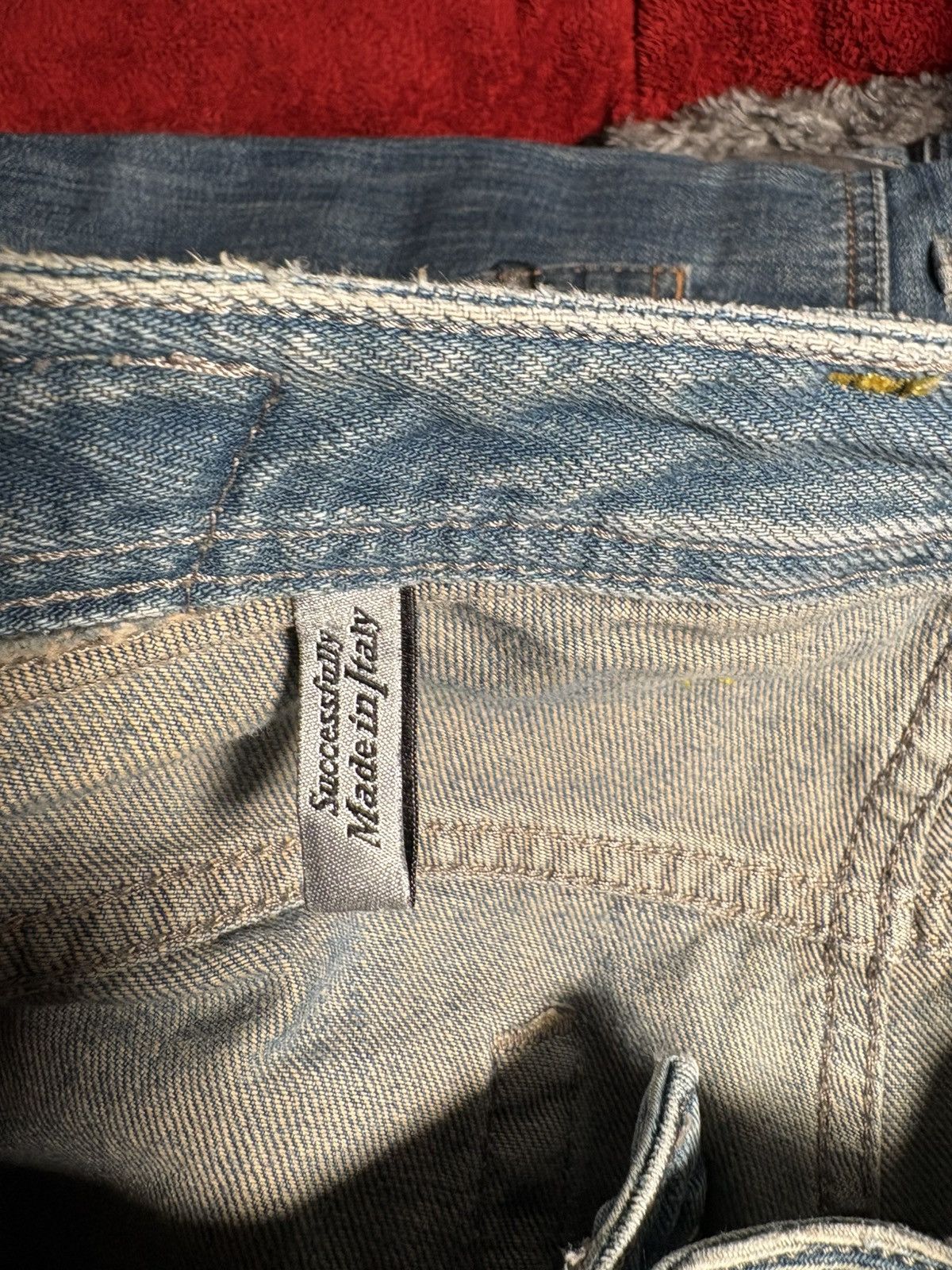 Diesel Diesel Shioner 0822C SlimSkinny Made in Italy Archive3D Wash Size US 29 - 17 Thumbnail