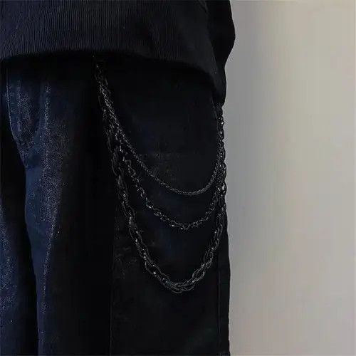 VIBE Rock Punk Pants Chain Size ONE SIZE - 5 Thumbnail