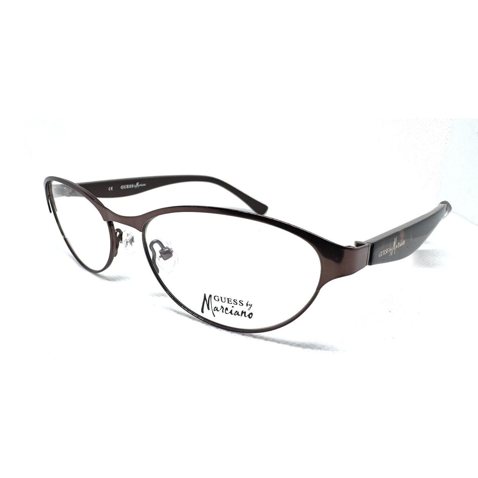 Guess GUESS BY MARCIANO GM176 MAROON BROWN EYEGLASSES FRAME 53-17 Size ONE SIZE - 3 Thumbnail
