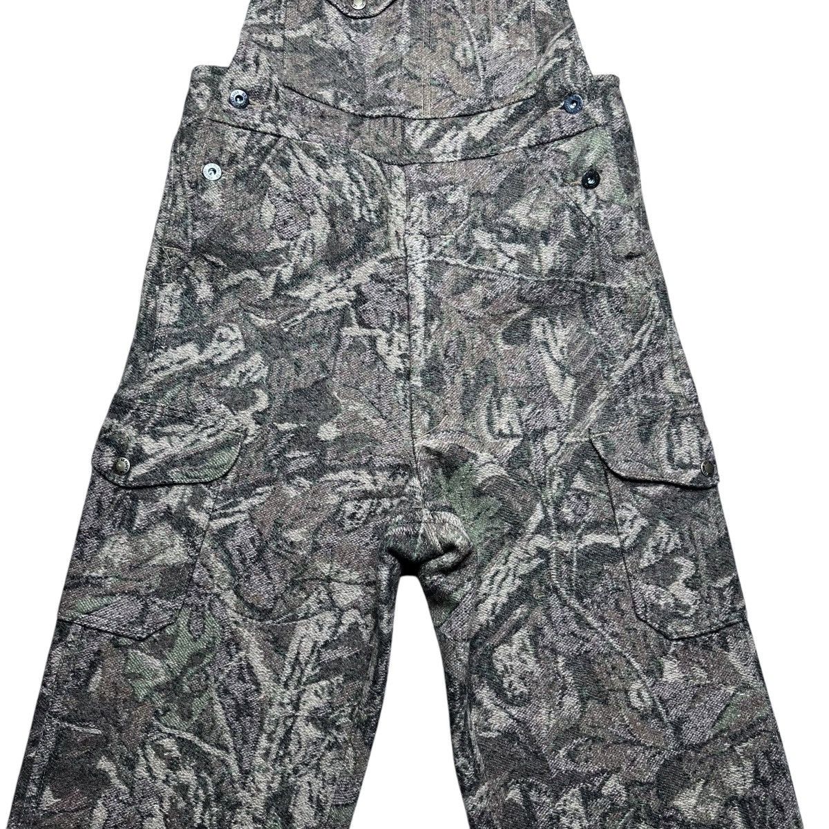 Filson × Vintage Vtg C.C. Filson Mackinaw Wool Advantage Timber Camo Overalls Size US 30 / EU 46 - 9 Thumbnail
