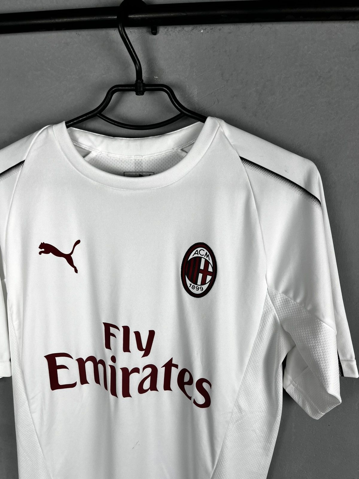 Puma Puma AC Milan ACM Dry Cell Serie A Futbol Soccer Shirt Size US M / EU 48-50 / 2 - 2 Thumbnail