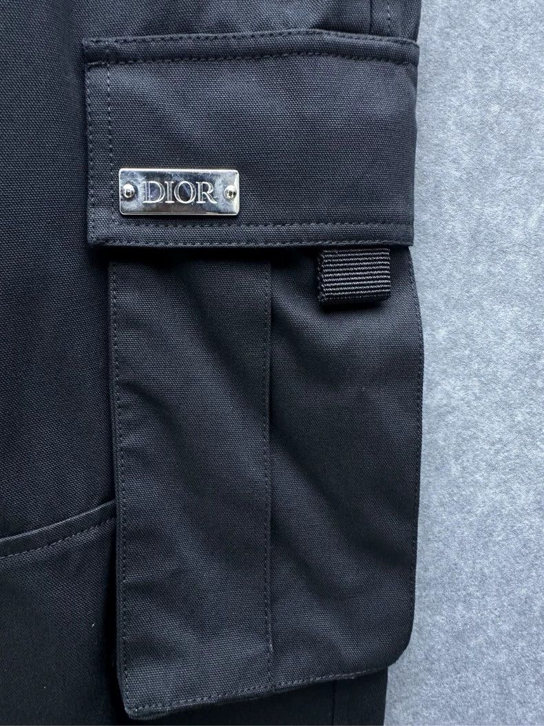 Dior Dior Black multi-pocket workwear trousers Size US 36 / EU 52 - 7 Thumbnail