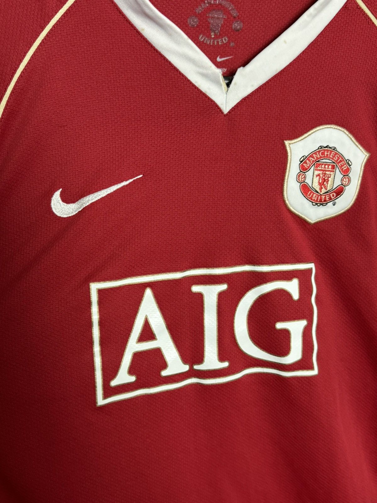 Nike KIDS Manchester United 06/07 Home Rooney Football Jersey Size US XS / EU 42 / 0 - 4 Thumbnail