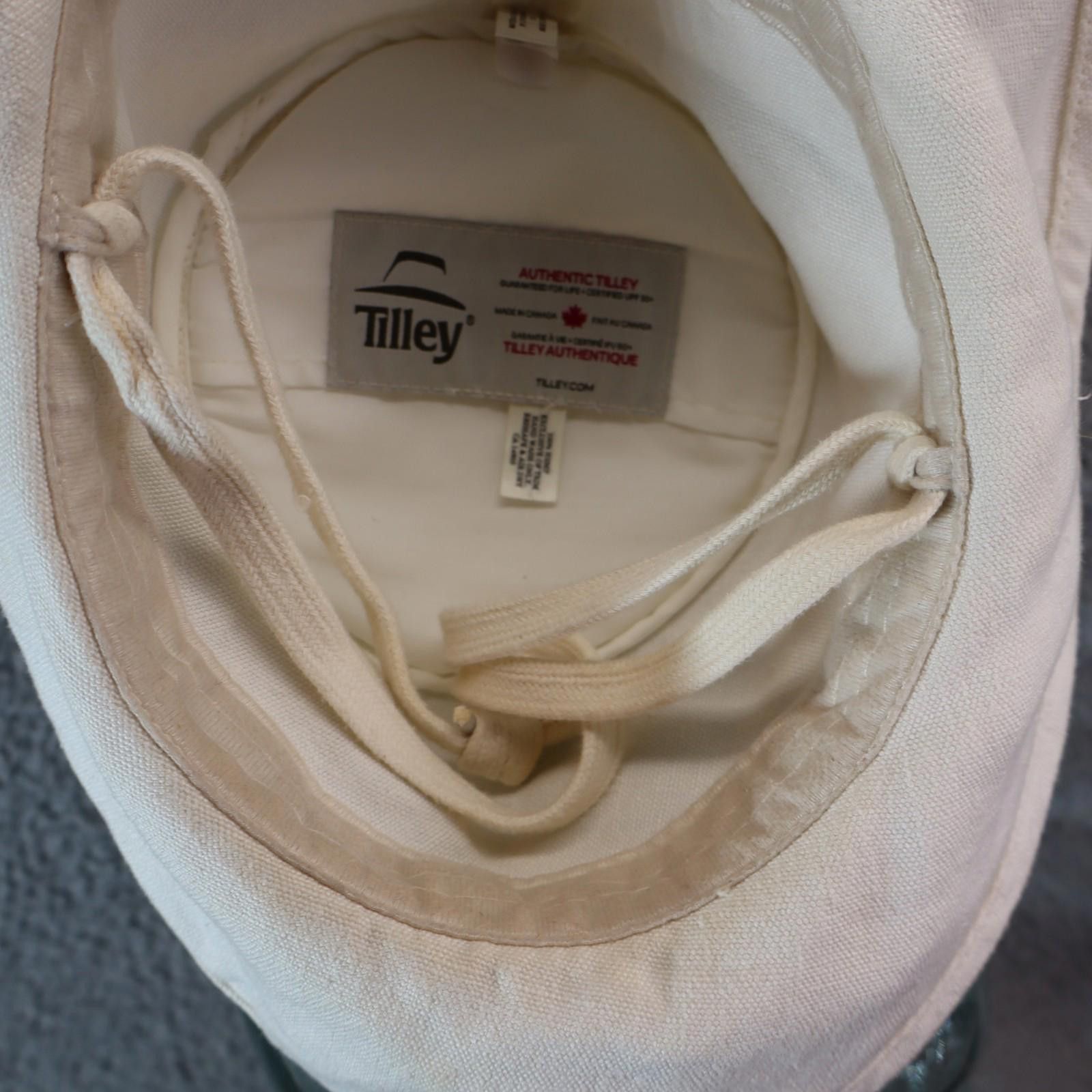 Tilley Tilley Hemp Hat Medium Natural Canada Handcrafted Sun Hat Size ONE SIZE - 6 Thumbnail