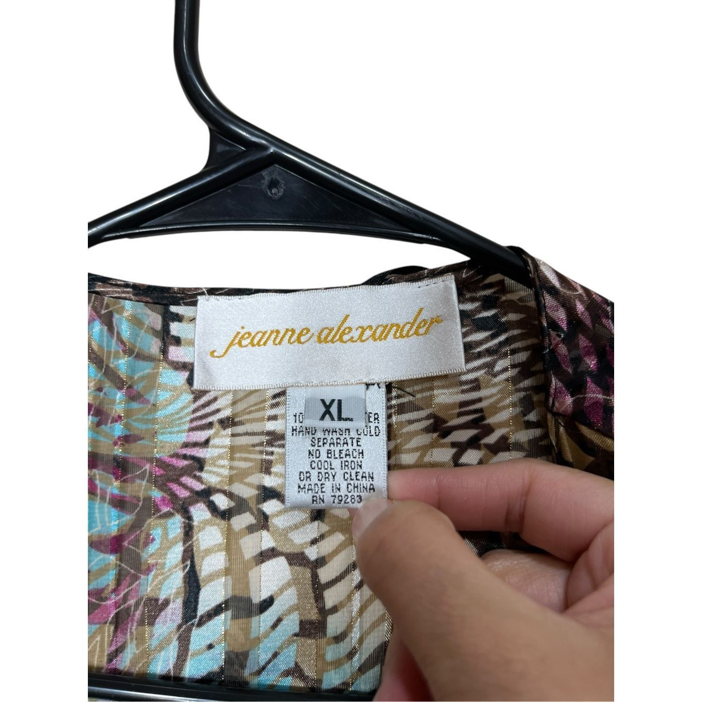 Other Jeanne Alexander 2 Pc Open Front Cardigan & Tank Top XL Size XL / US 12-14 / IT 48-50 - 11 Thumbnail