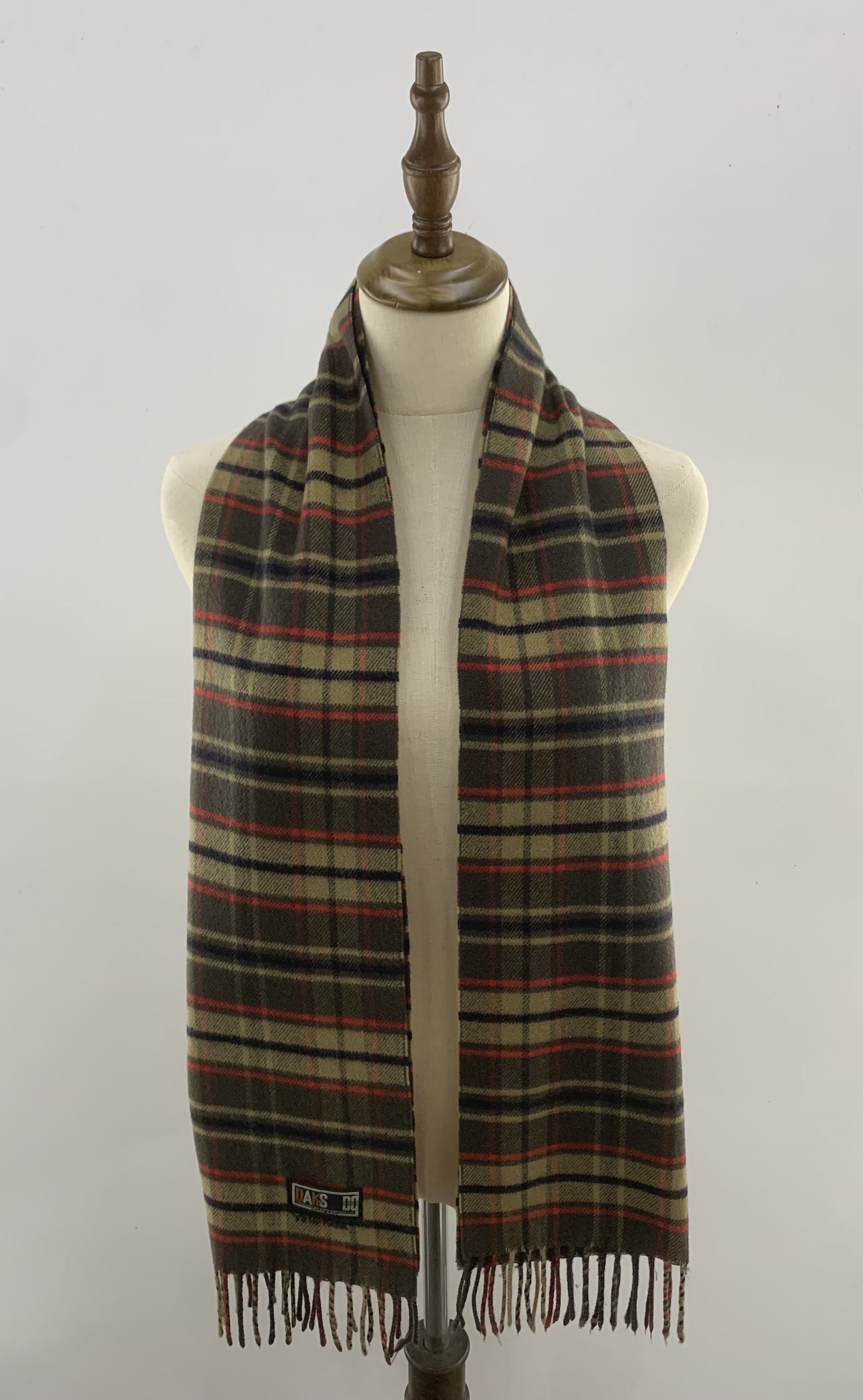 DAKS Daks Scarf Wool Muffler Neck Wrap BL2068 Size ONE SIZE - 1 Thumbnail